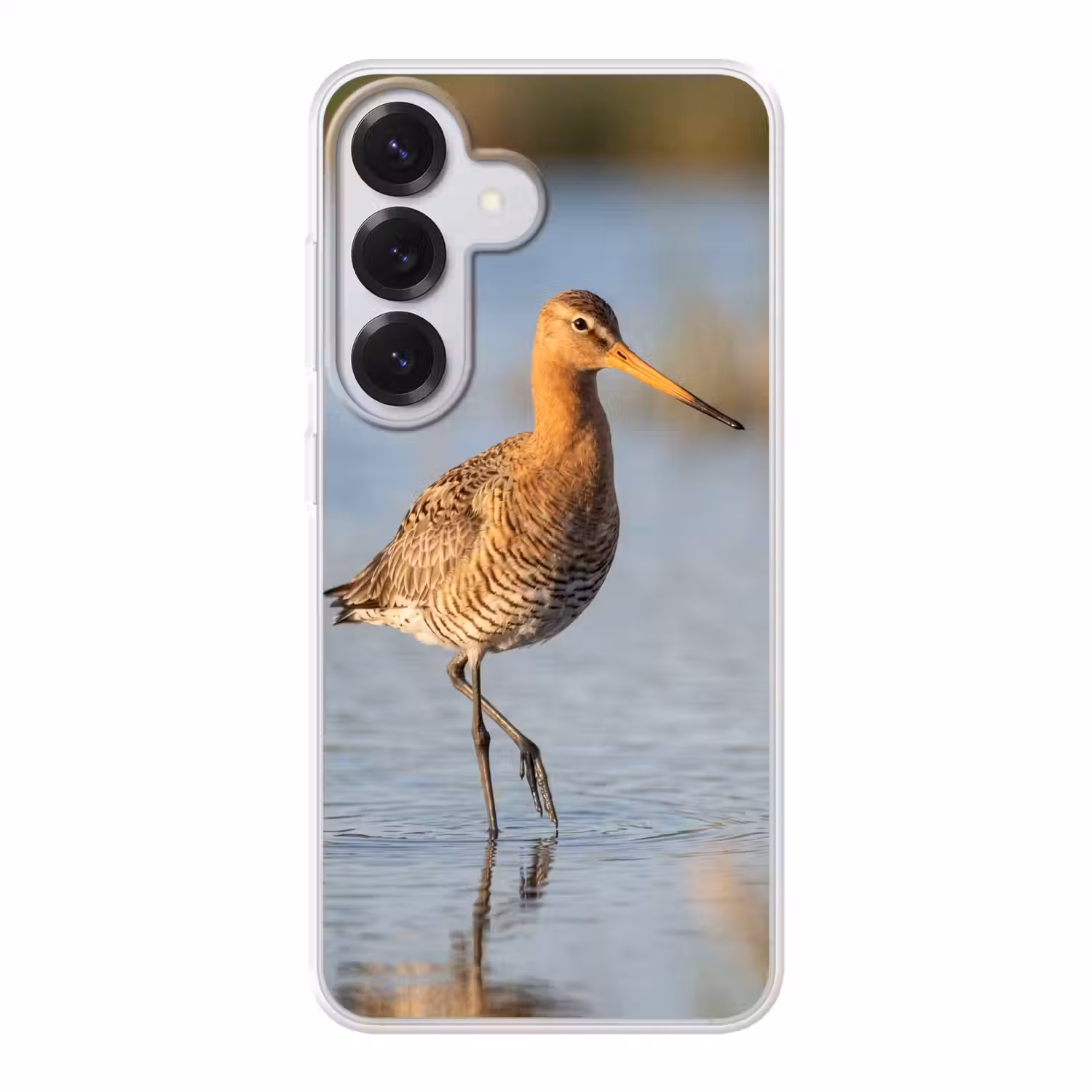 Vogel - Steltloper - Water - Natuur Telefoonhoesje Samsung Galaxy S26 klein -3d