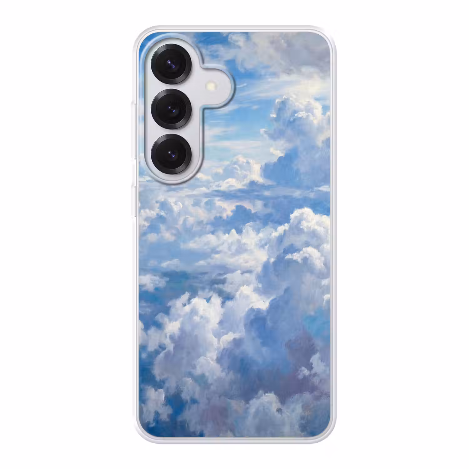 Wolken - Lucht - Natuur - Abstract - Blauw Telefoonhoesje Samsung Galaxy S26 klein -3d