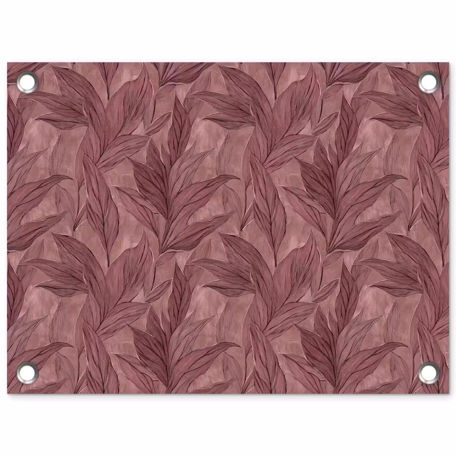 Bladeren - Patroon - Paars tuinposter los doek klein 239 -3d