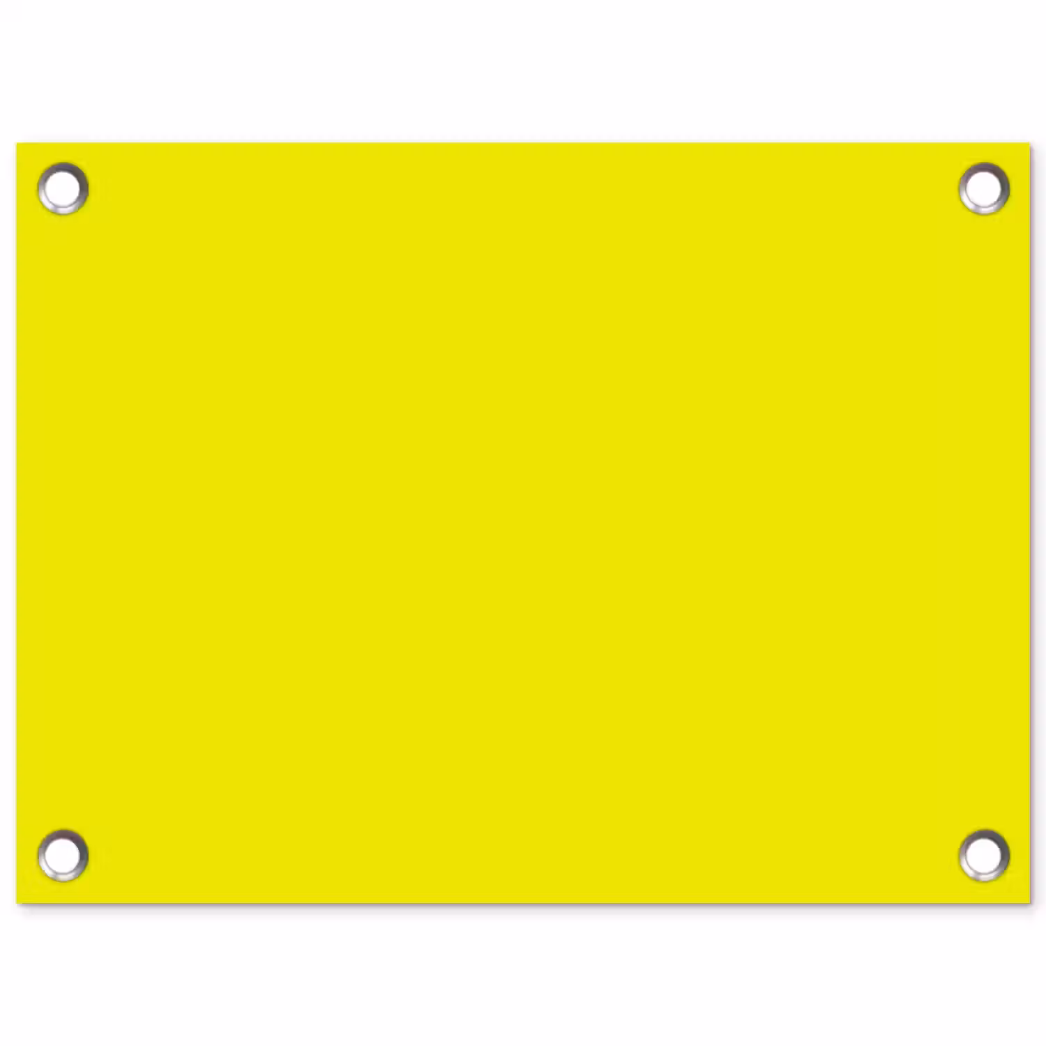 Bright - Canary - Geel tuinposter los doek klein 239 -3d