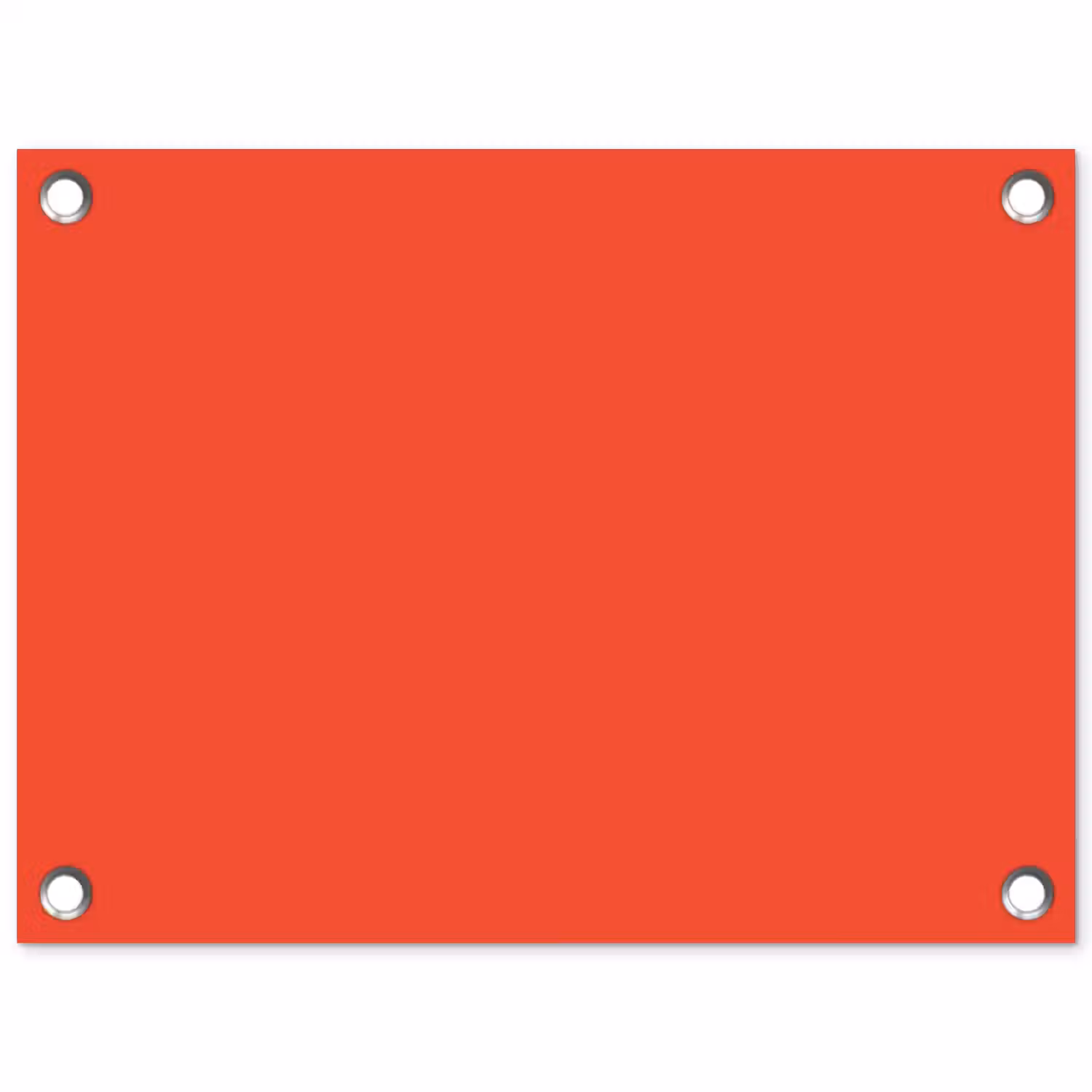 Burnt - Coral - Oranje tuinposter los doek klein 239 -3d