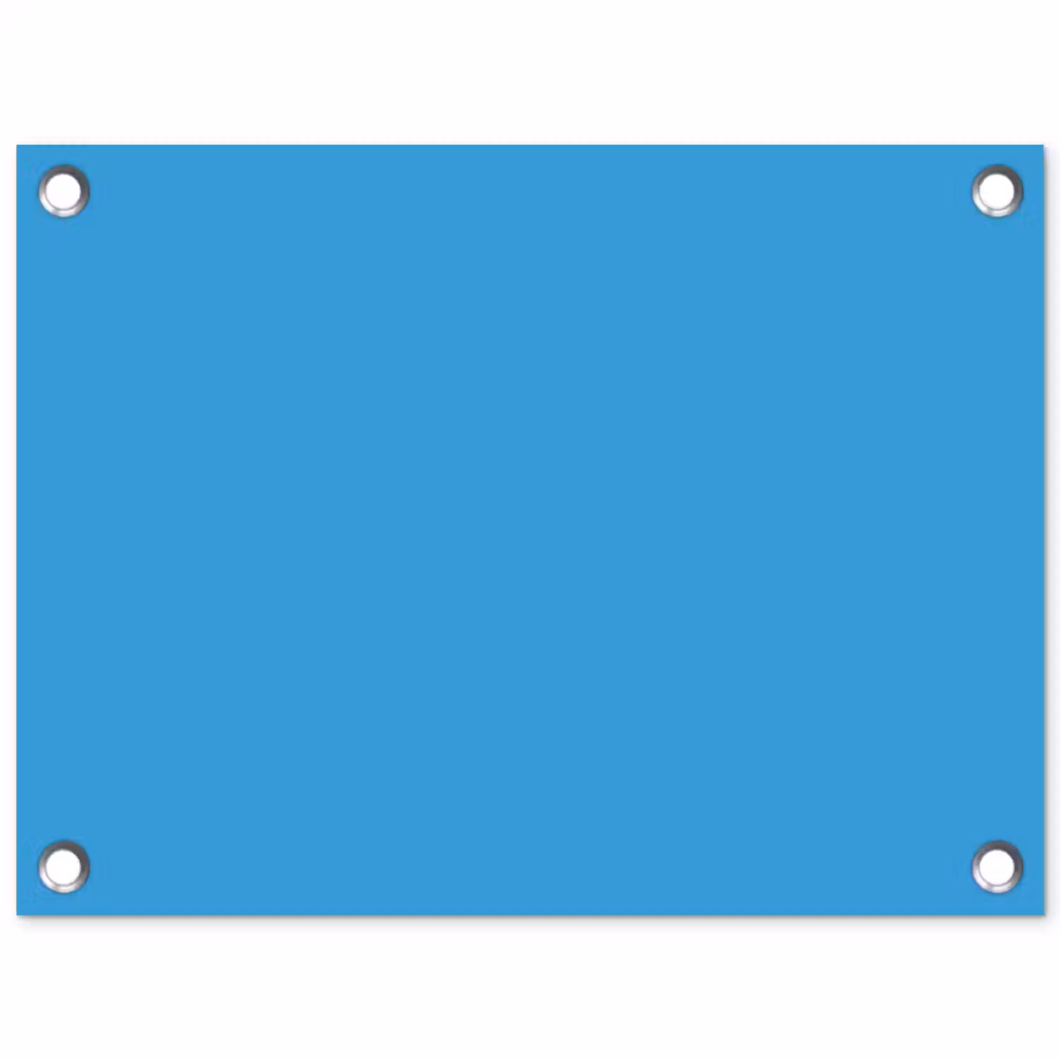 Cerulean - Breeze - Blauw tuinposter los doek klein 239 -3d