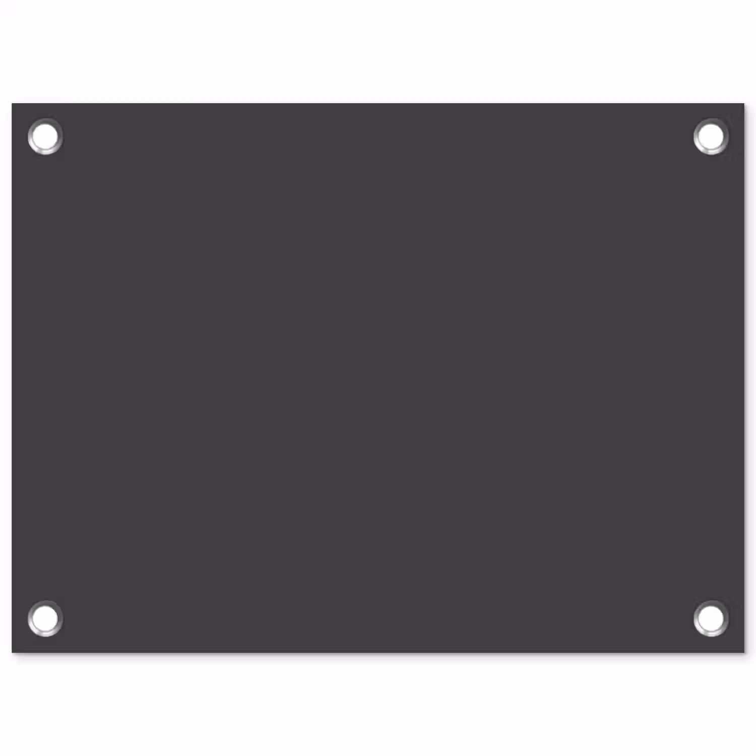Charcoal - Grijs- Grey tuinposter los doek klein 239 -3d
