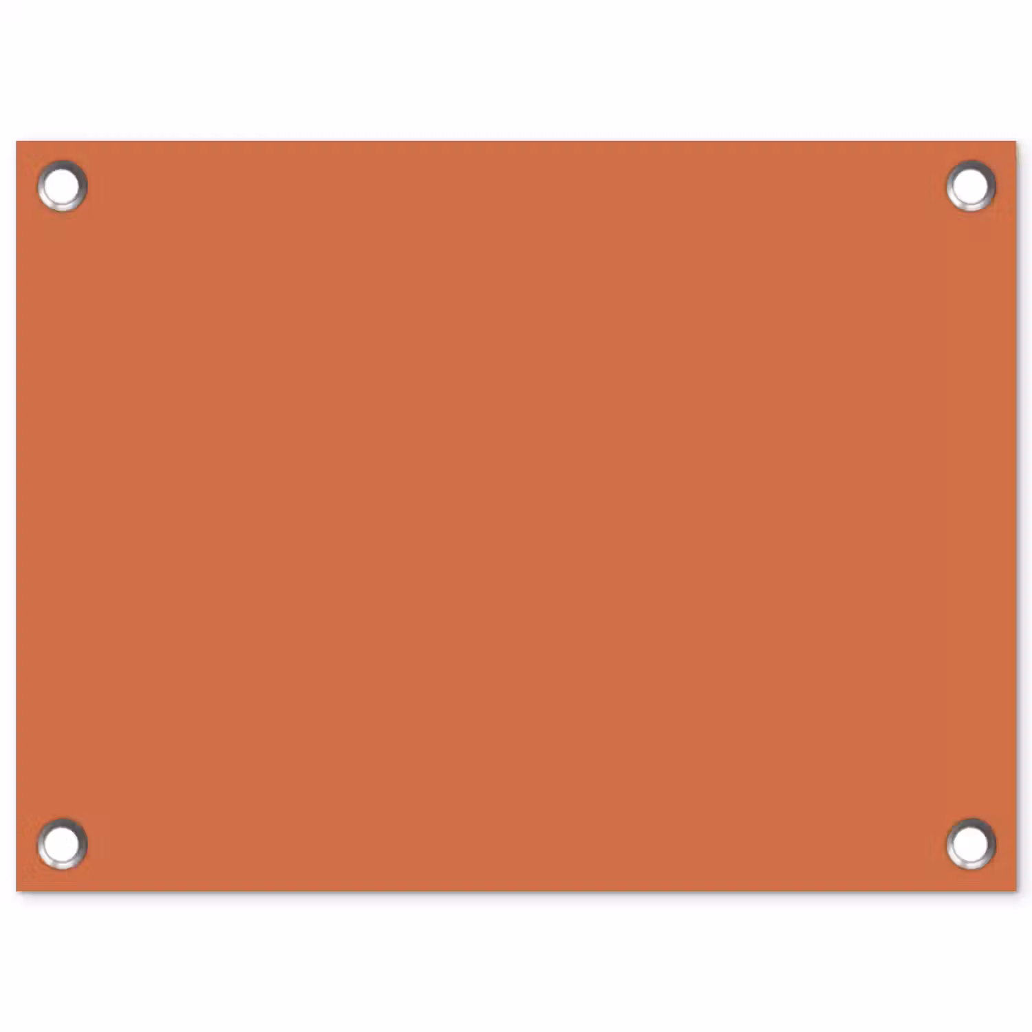 Classic - Terracotta - Oranje tuinposter los doek klein 239 -3d