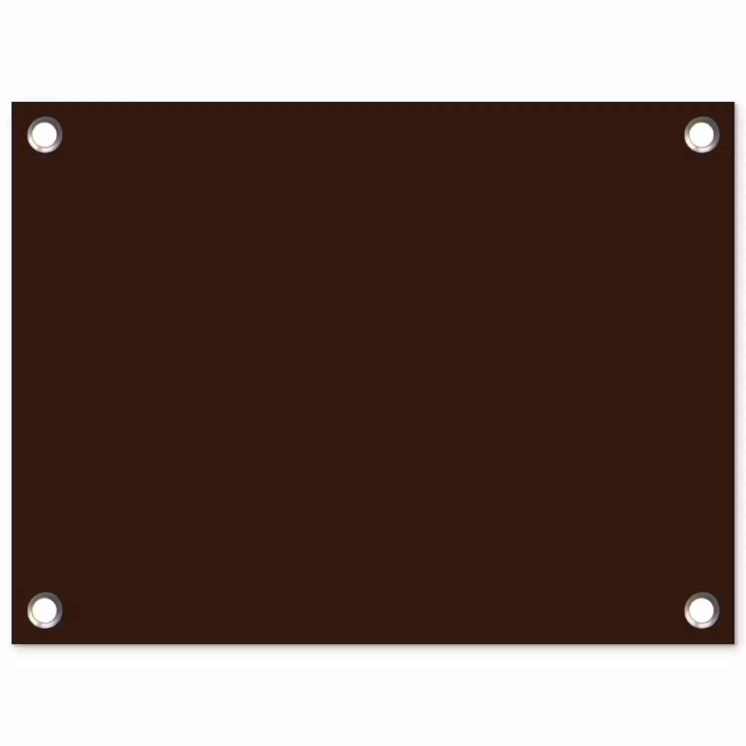 Dark - Chocolate - Bruin tuinposter los doek klein 239 -3d