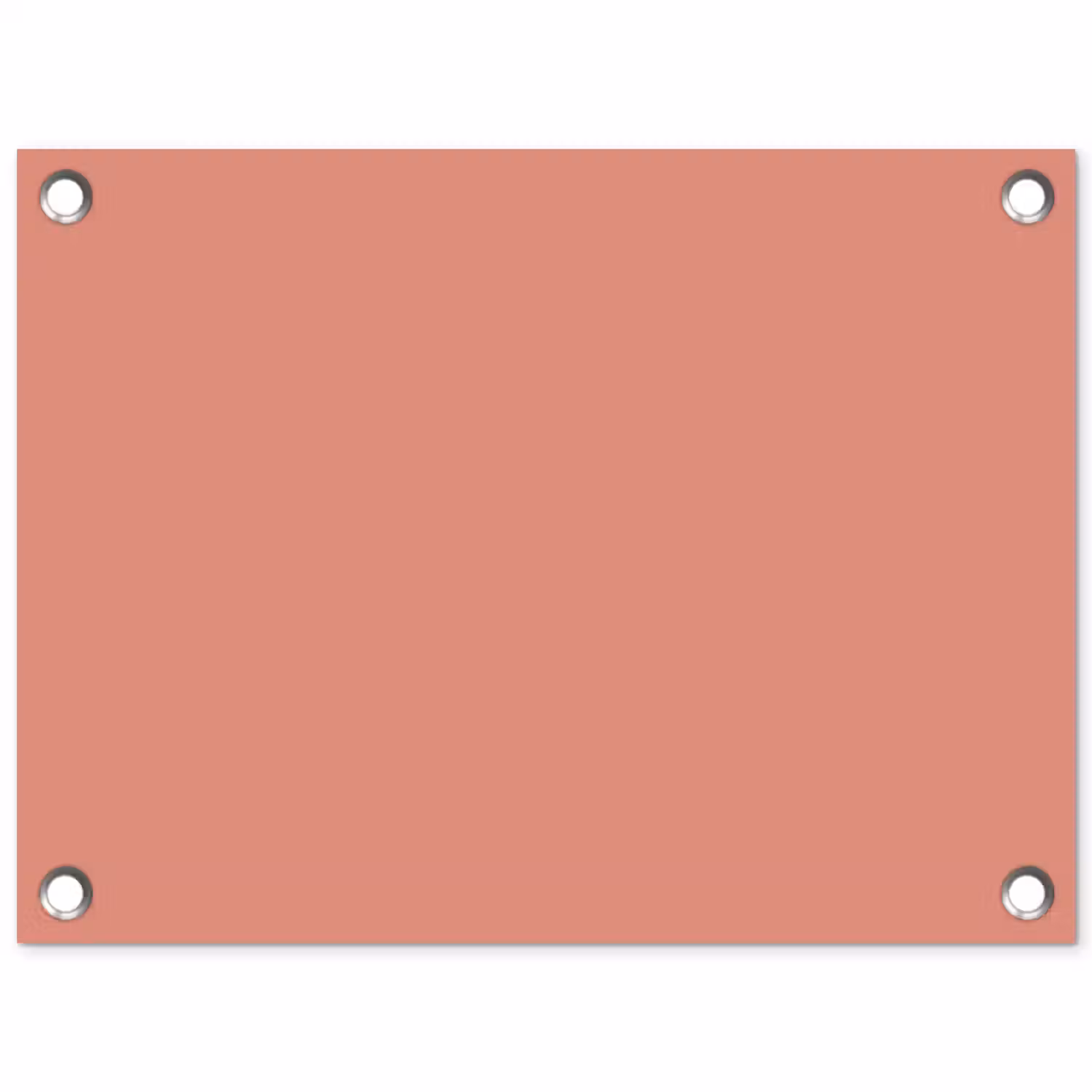 Earthy - Rose - Koraal tuinposter los doek klein 239 -3d