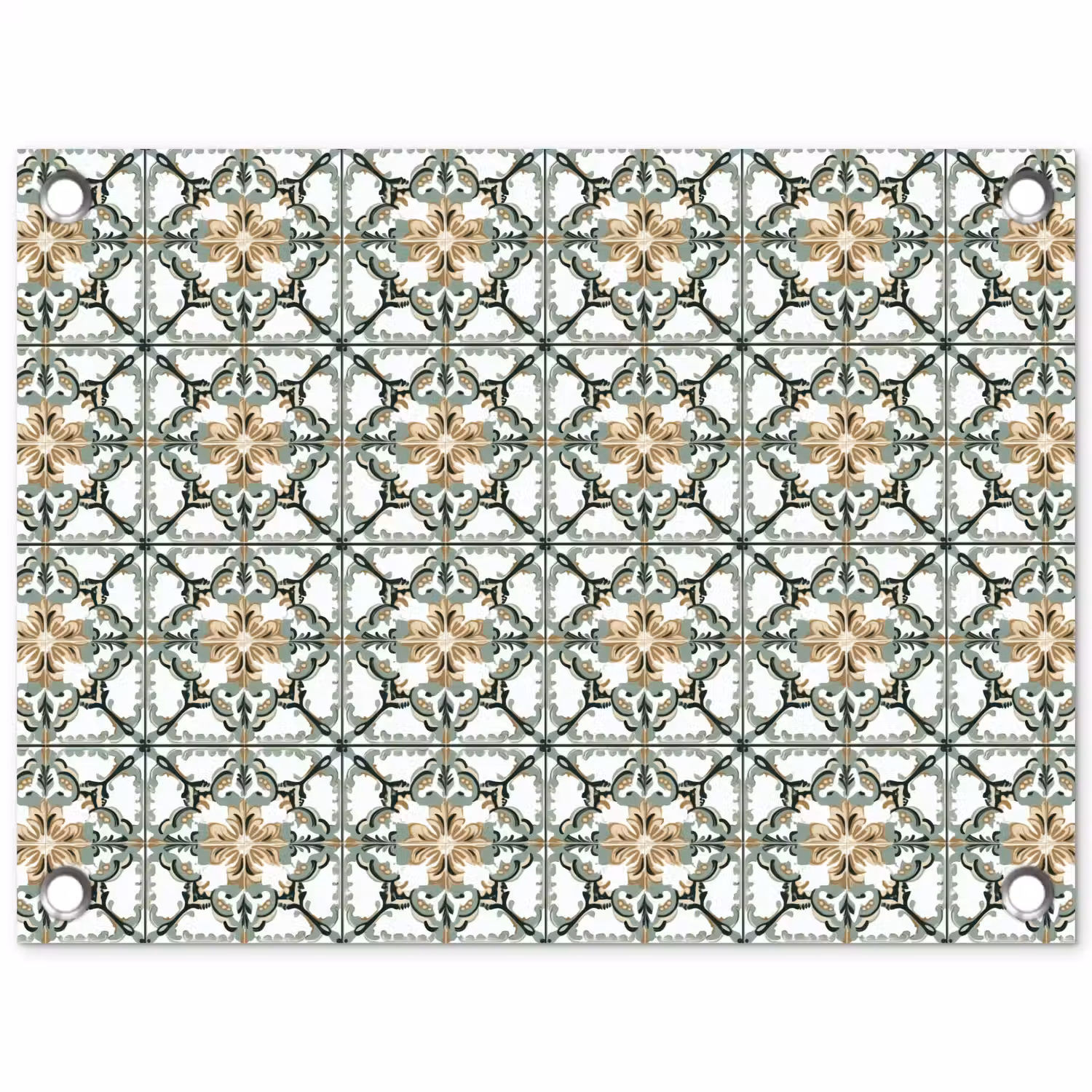 Floraal - Verweerd - Keurrijk tuinposter los doek klein 239 -3d