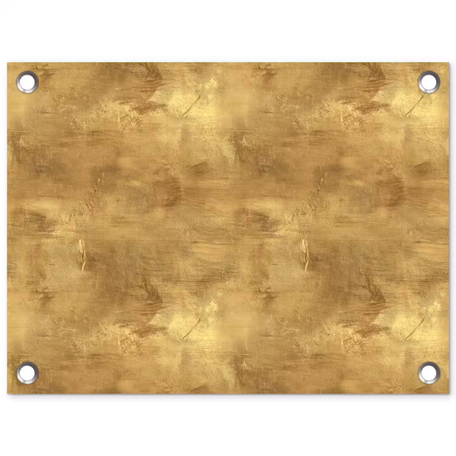 Industrieel - Textuur - Goud tuinposter los doek klein 239 -3d