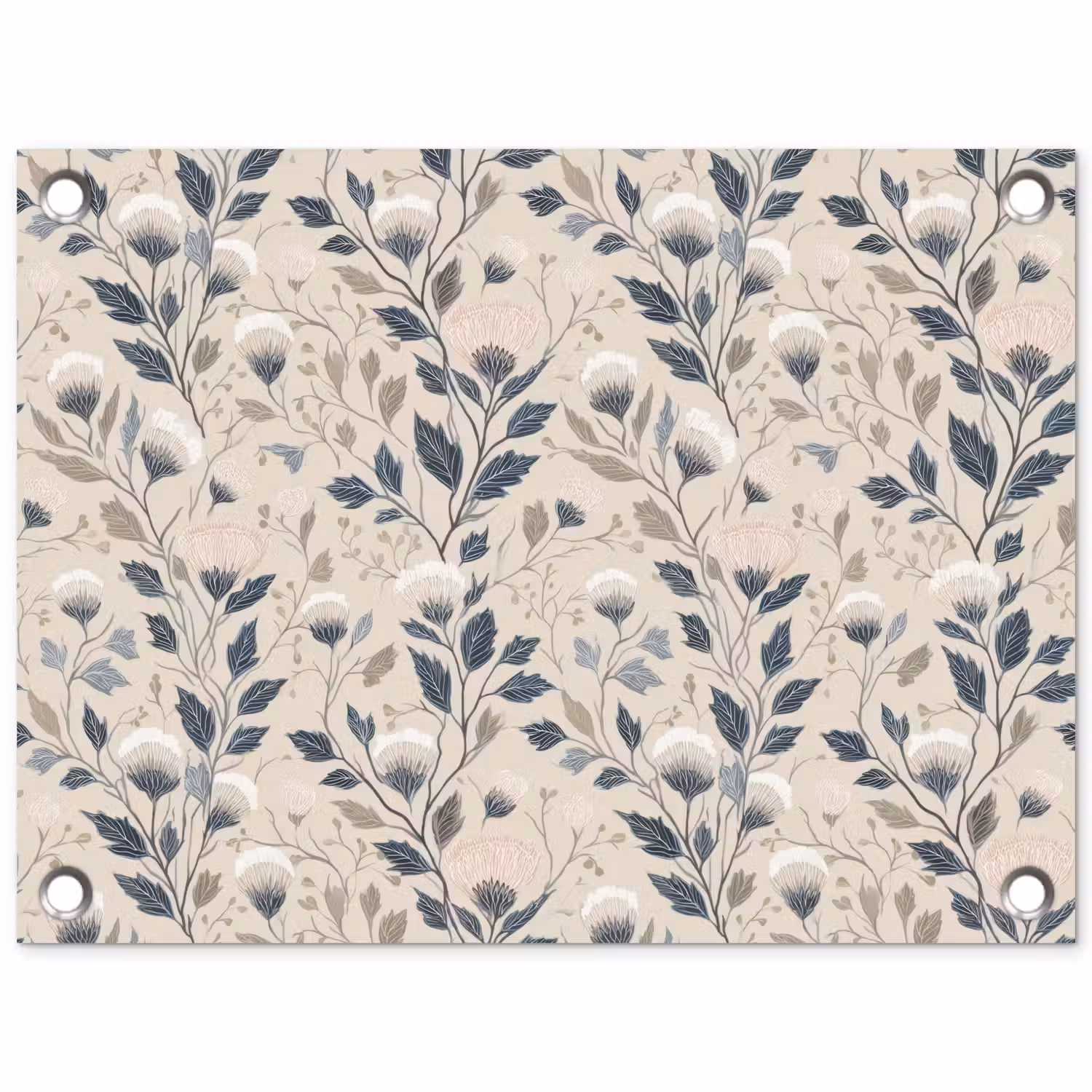Klassiek - Botanisch - Kleurrijk tuinposter los doek klein 239 -3d