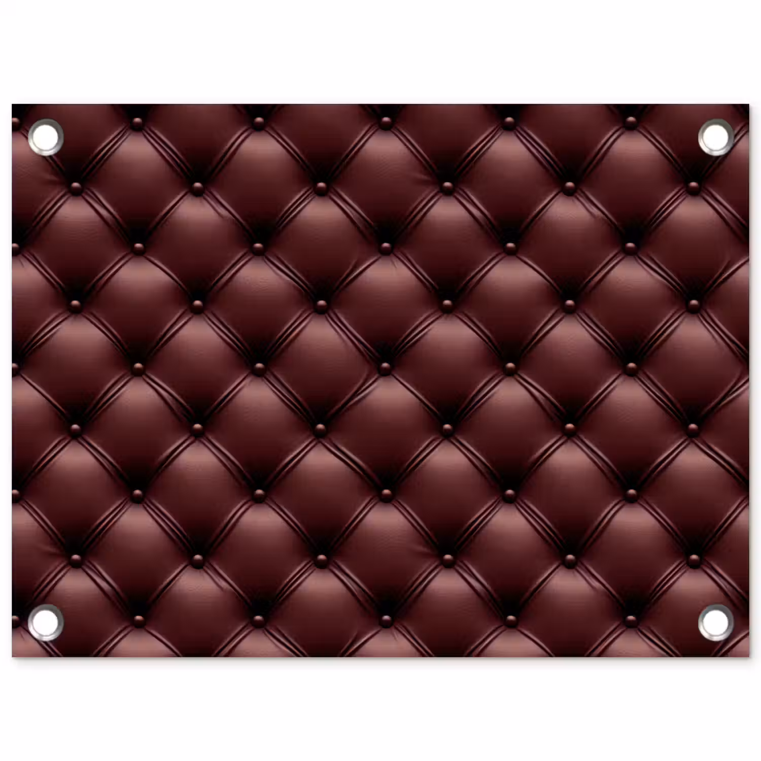 Leer - Patroon - Bordeaux tuinposter los doek klein 239 -3d