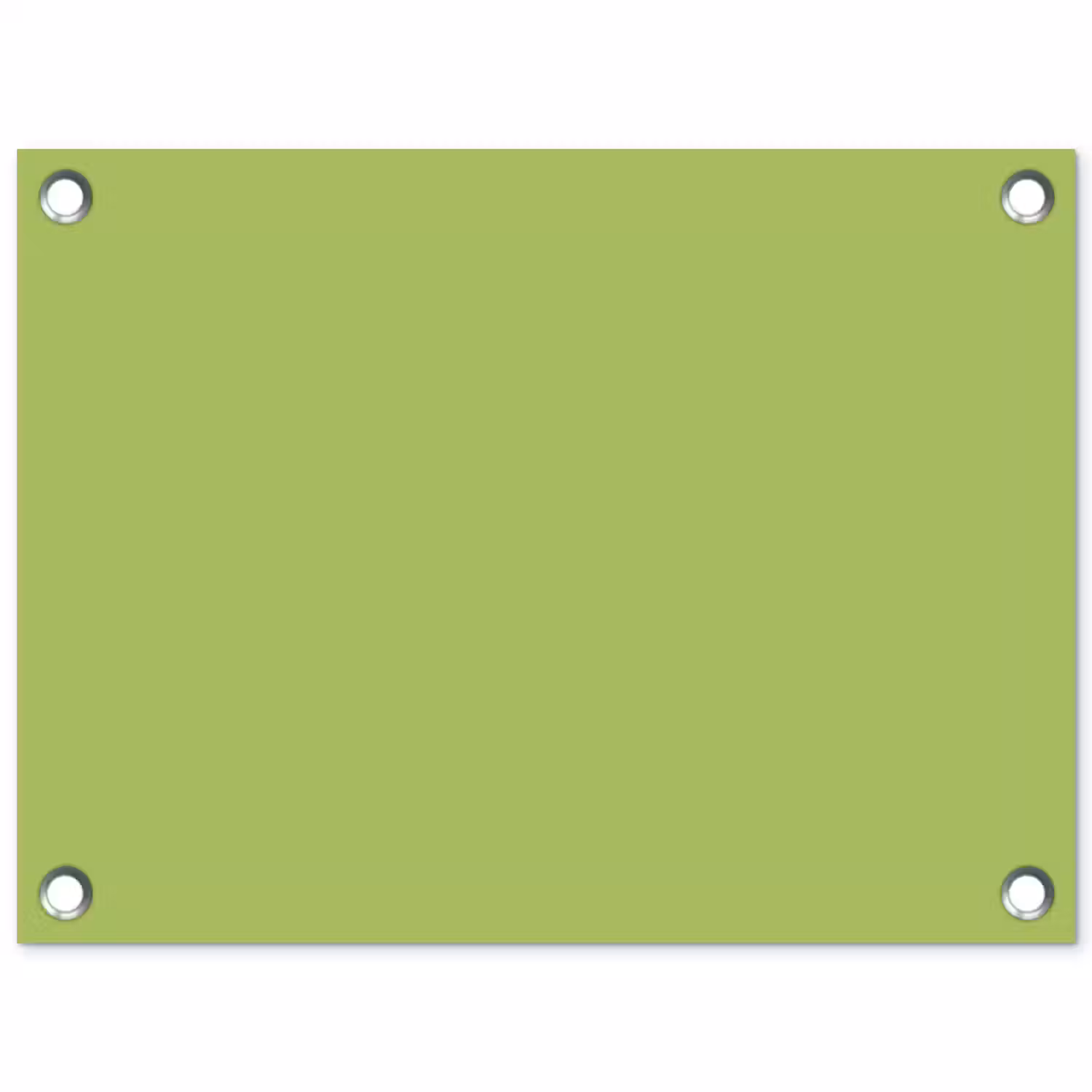 Lime - Glow - Groen tuinposter los doek klein 239 -3d