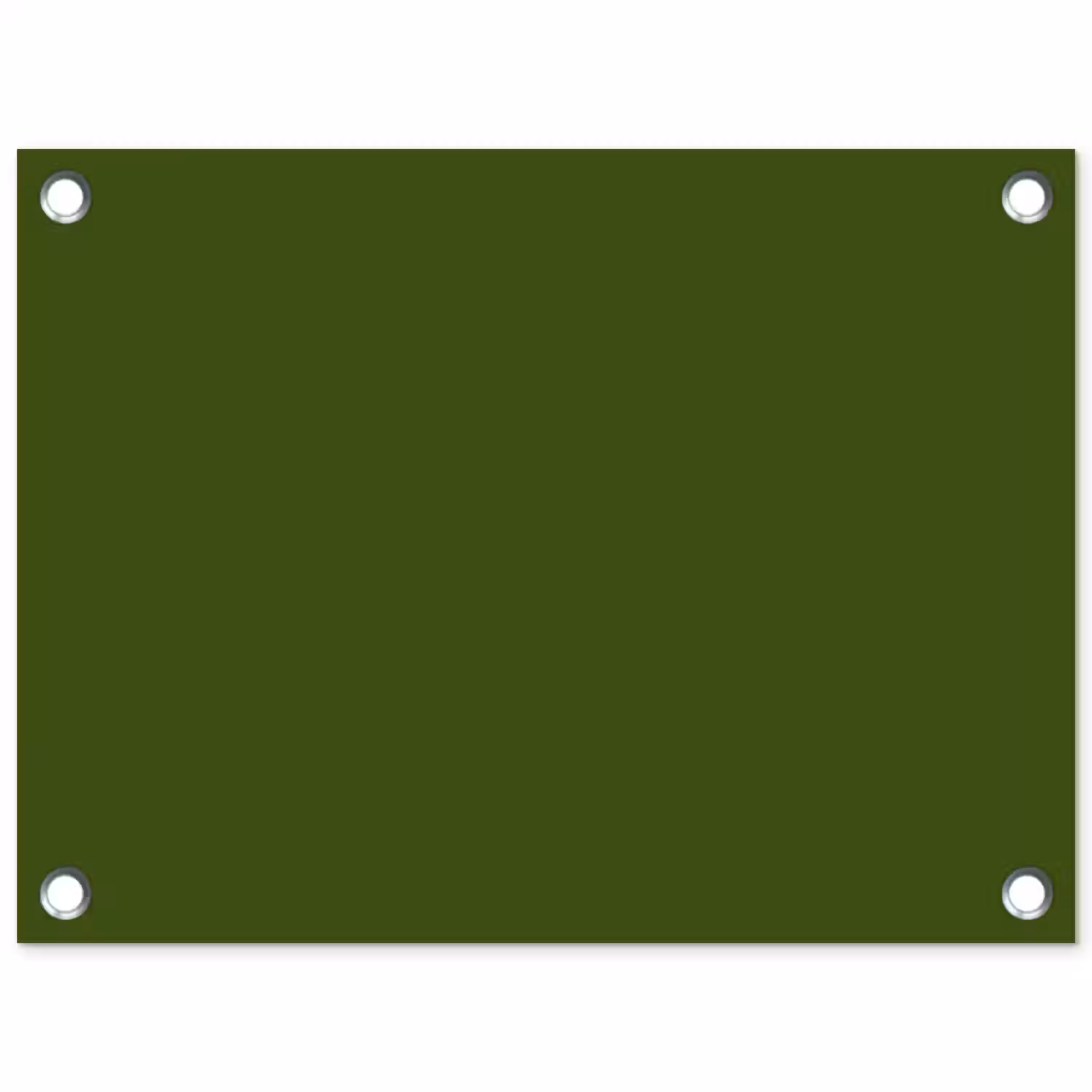 Olive - Drab - Groen tuinposter los doek klein 239 -3d