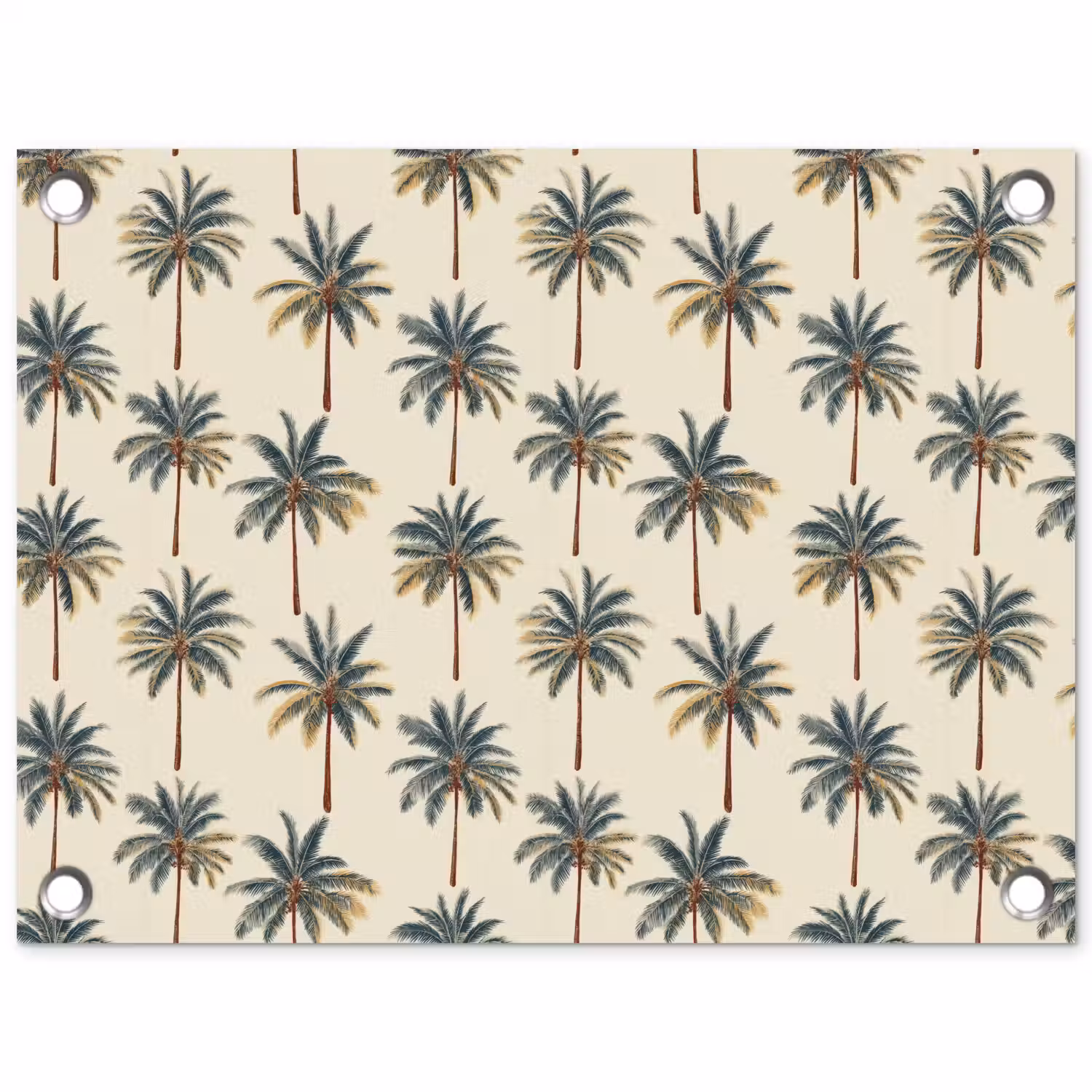 Palmbomen - Tropisch - Groen tuinposter los doek klein 239 -3d