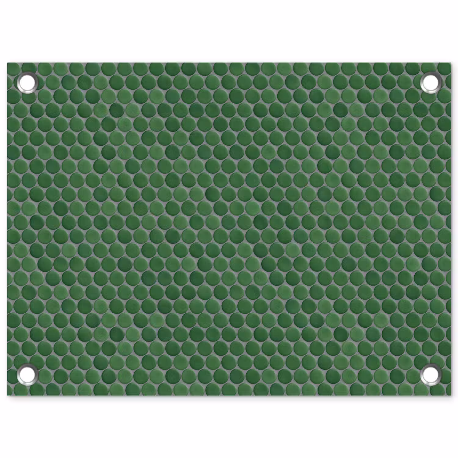 Penny - Mozaïek - Bosgroen - Green tuinposter los doek klein 239 -3d