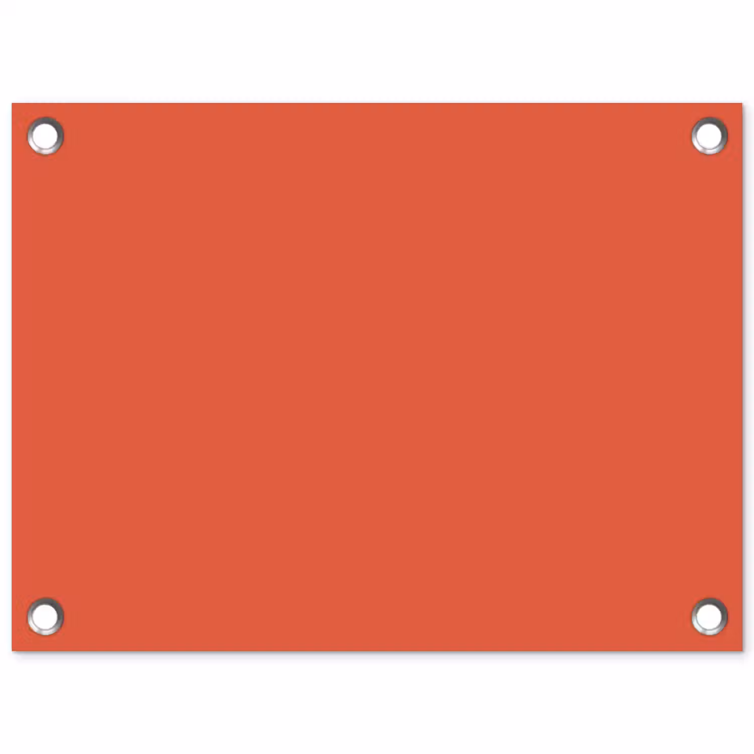 Rustic - Clay - Oranje tuinposter los doek klein 239 -3d