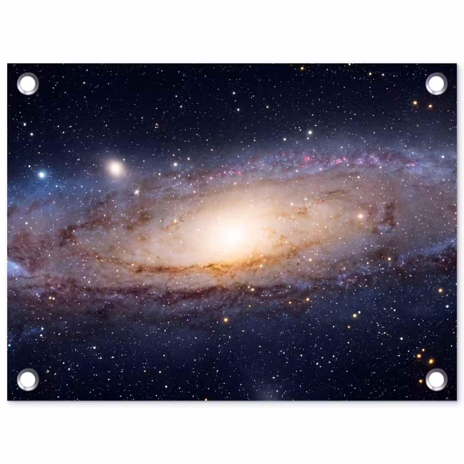 Tuinposter - Sterrenstelsel - Ruimte - Kosmos - Sterrenstelsel - Ruimte - Kosmos tuinposter los doek klein