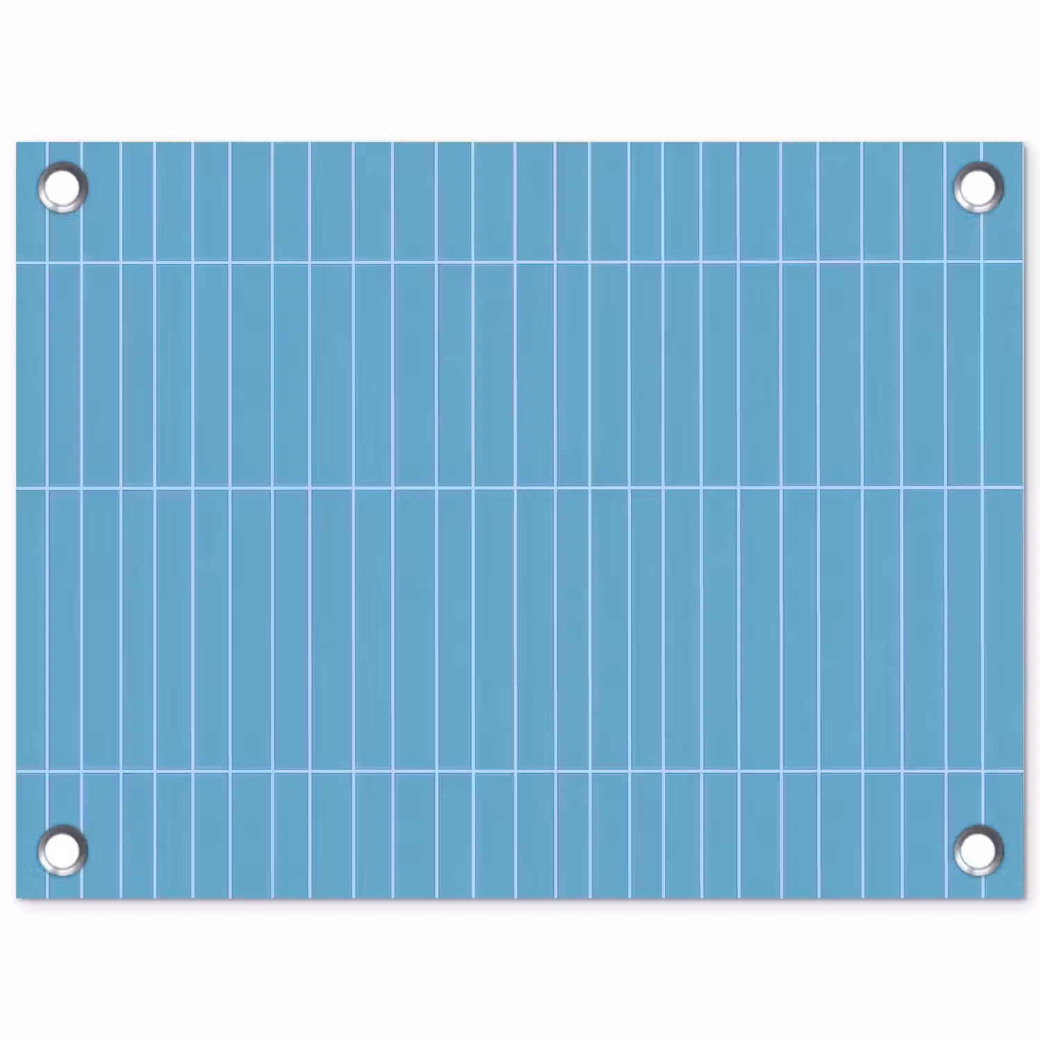 Tegel - Langwerpig - Patroon - Blauw tuinposter los doek klein 239 -3d