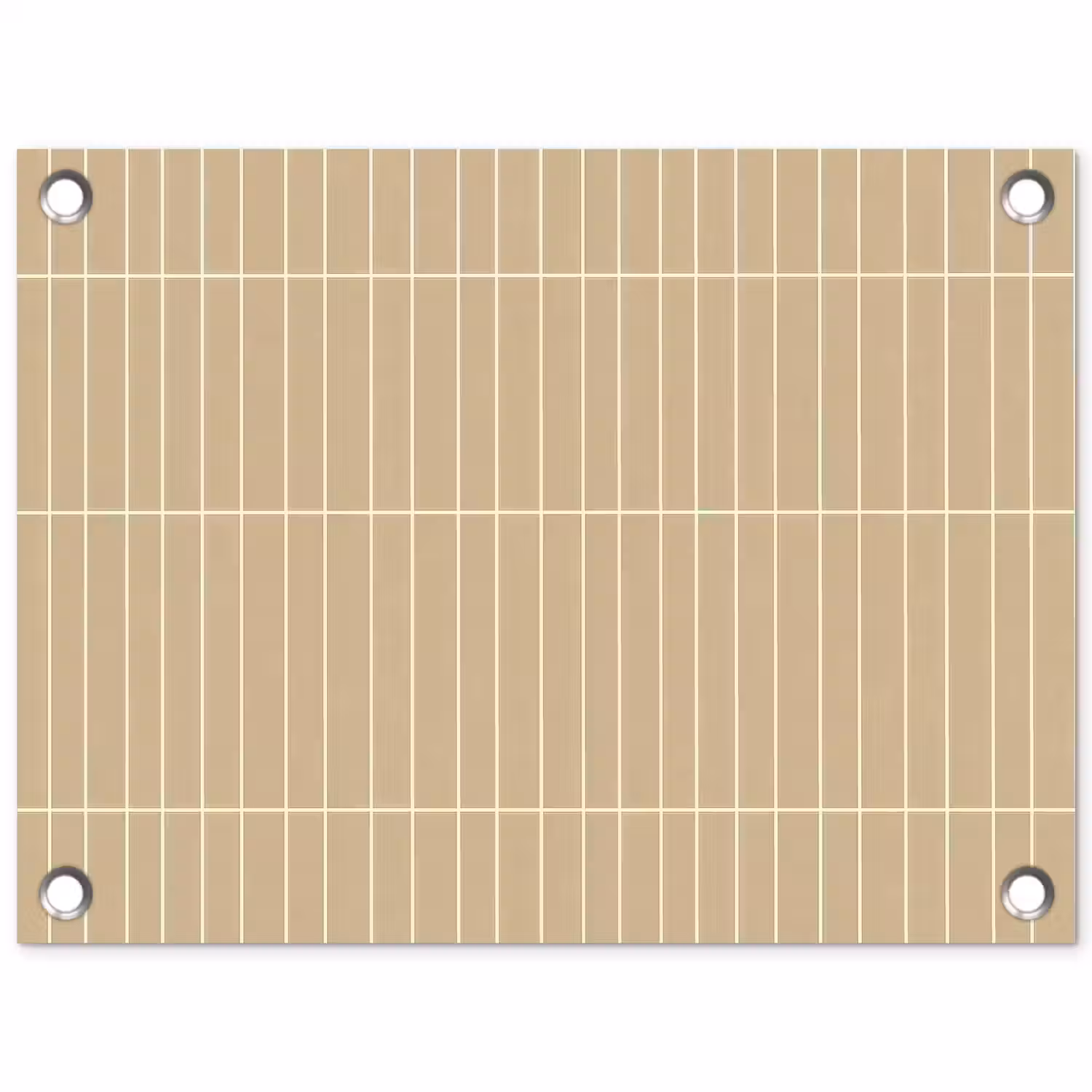 Verticaal - Wandtegel - Zand - Beige tuinposter los doek klein 239 -3d
