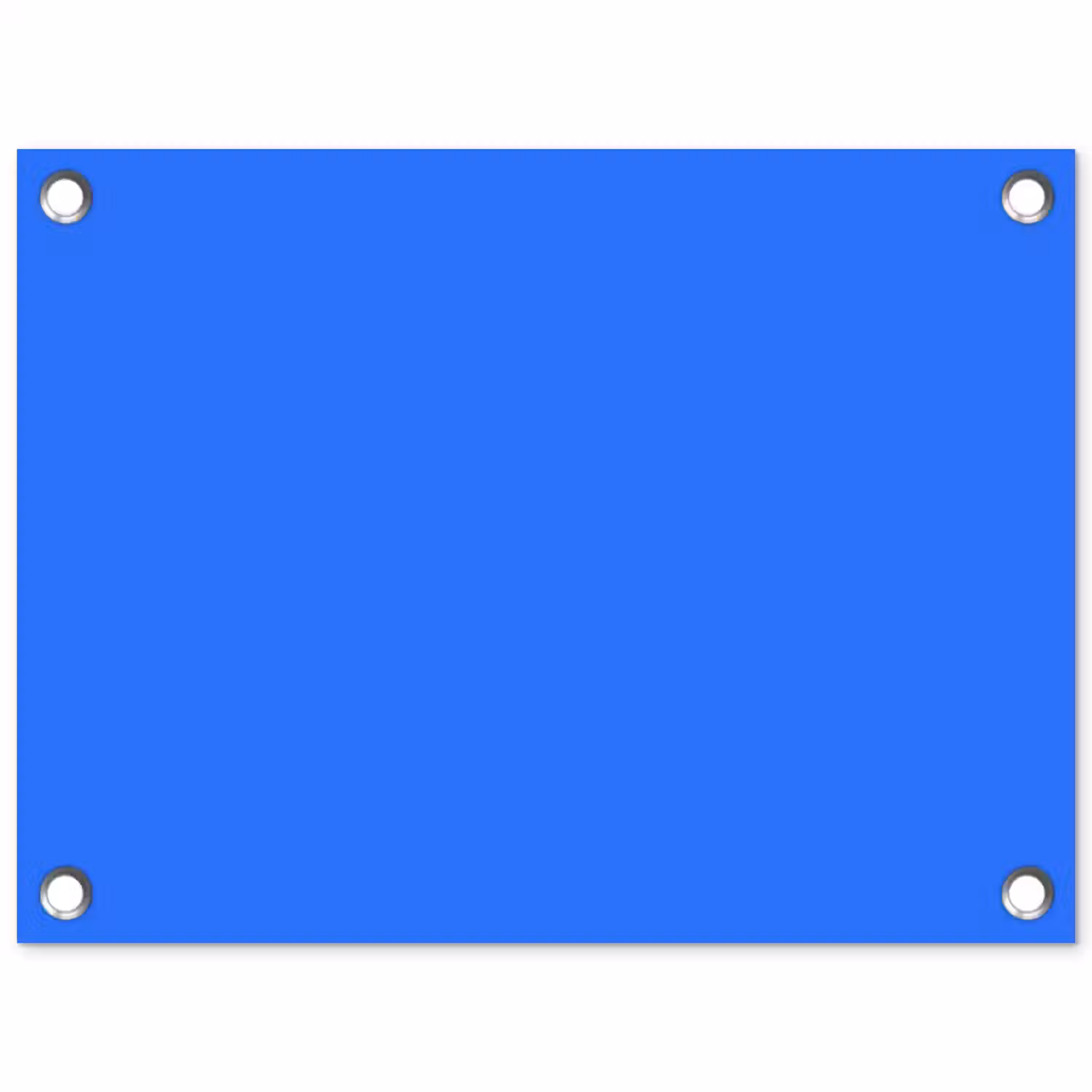 Vivid - Cobalt - Blauw tuinposter los doek klein 239 -3d