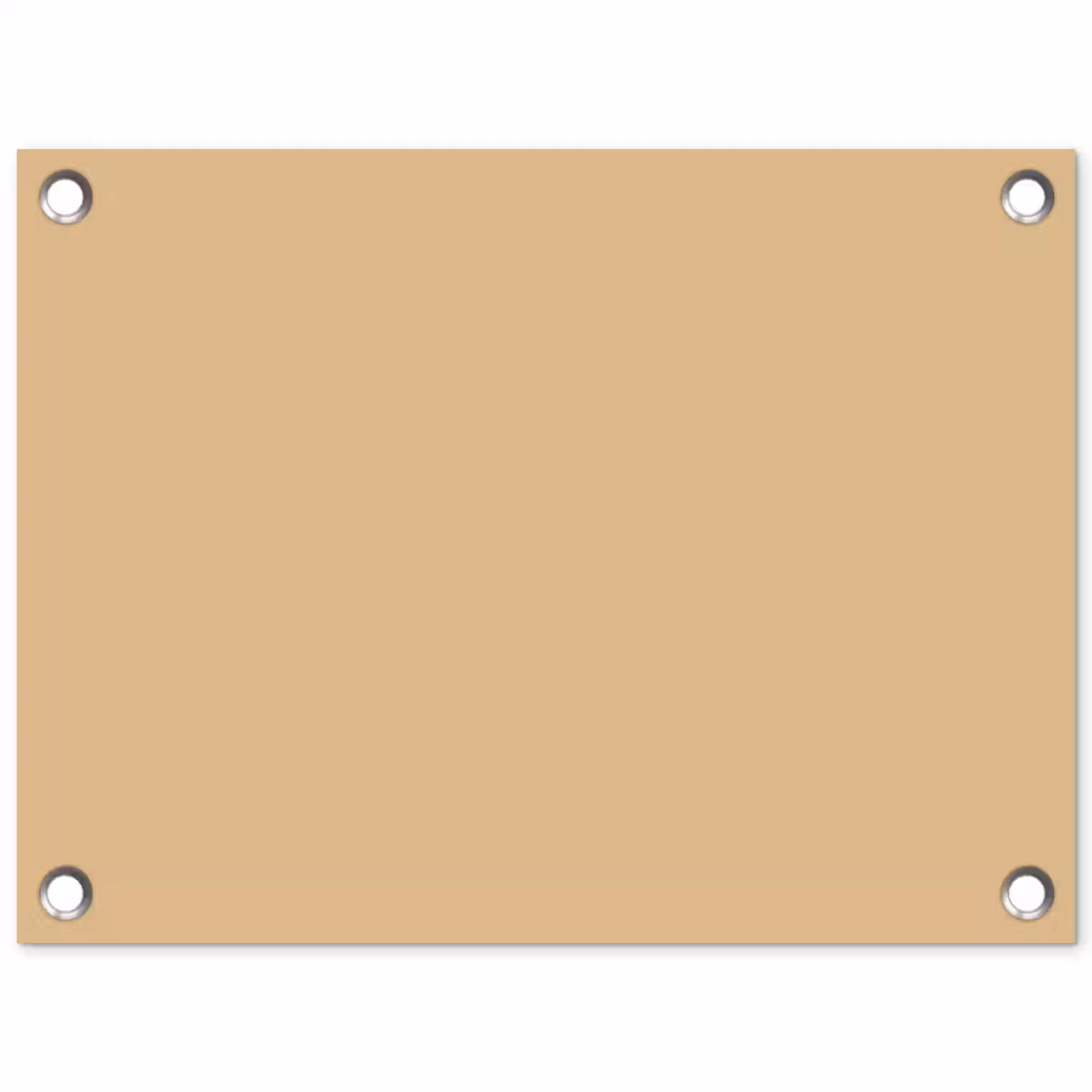 Warm - Sand - Nude tuinposter los doek klein 239 -3d