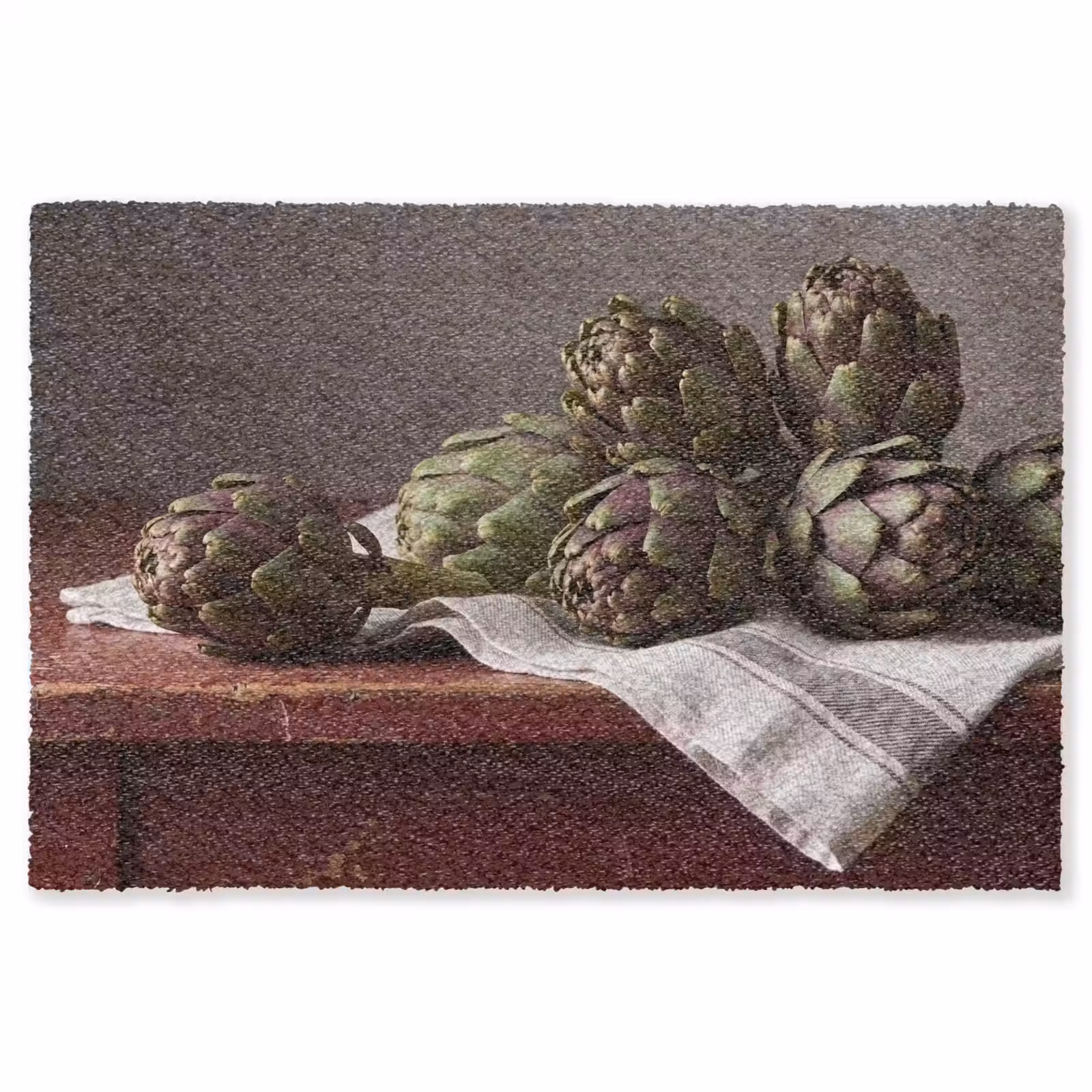 Vloerkleed - Artisjok - Eten - Rustiek - Artisjok - Eten - Rustiek Vloerkleed Rechthoek klein