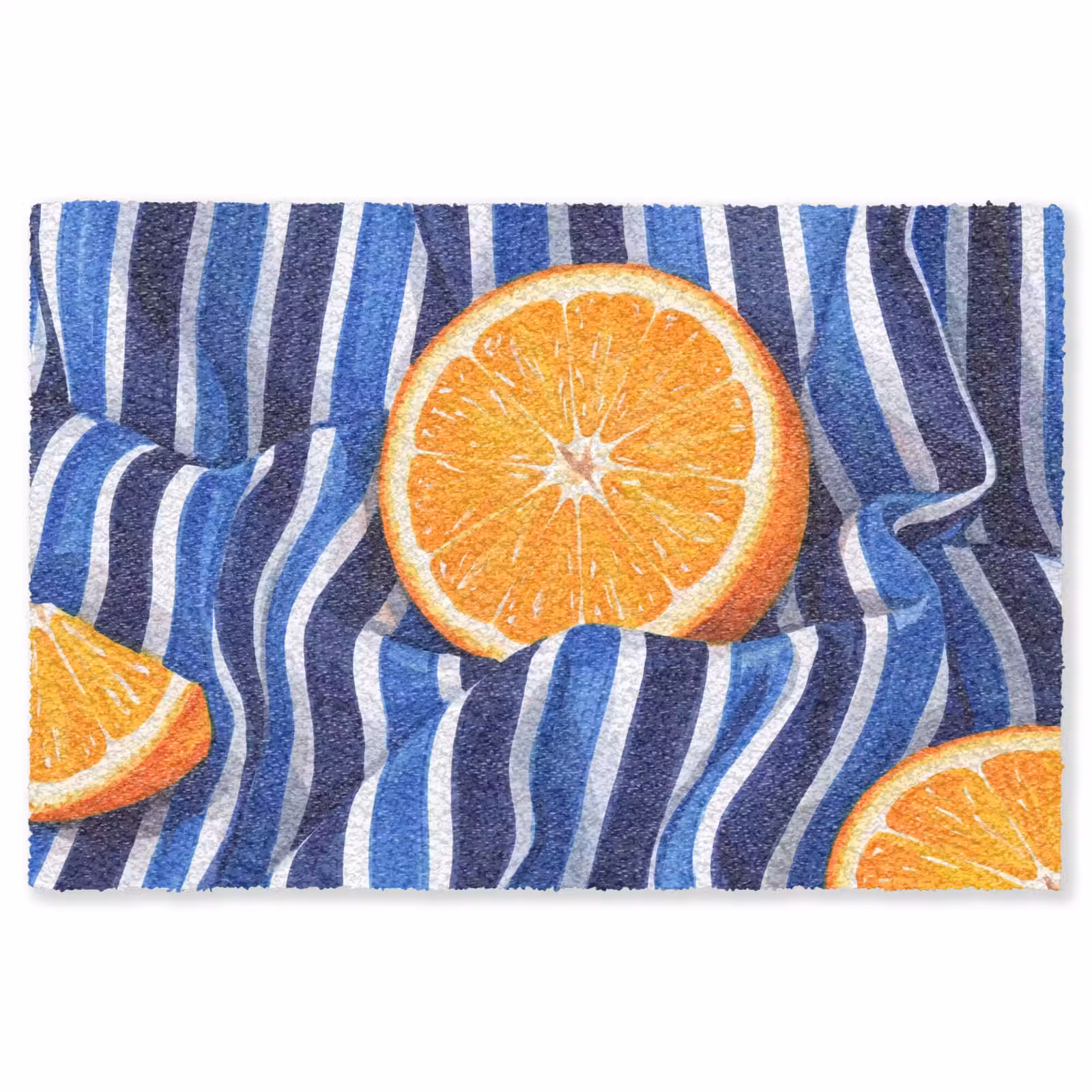 Vloerkleed - Eten - Fruit - Oranje - Eten - Fruit - Oranje Vloerkleed Rechthoek klein