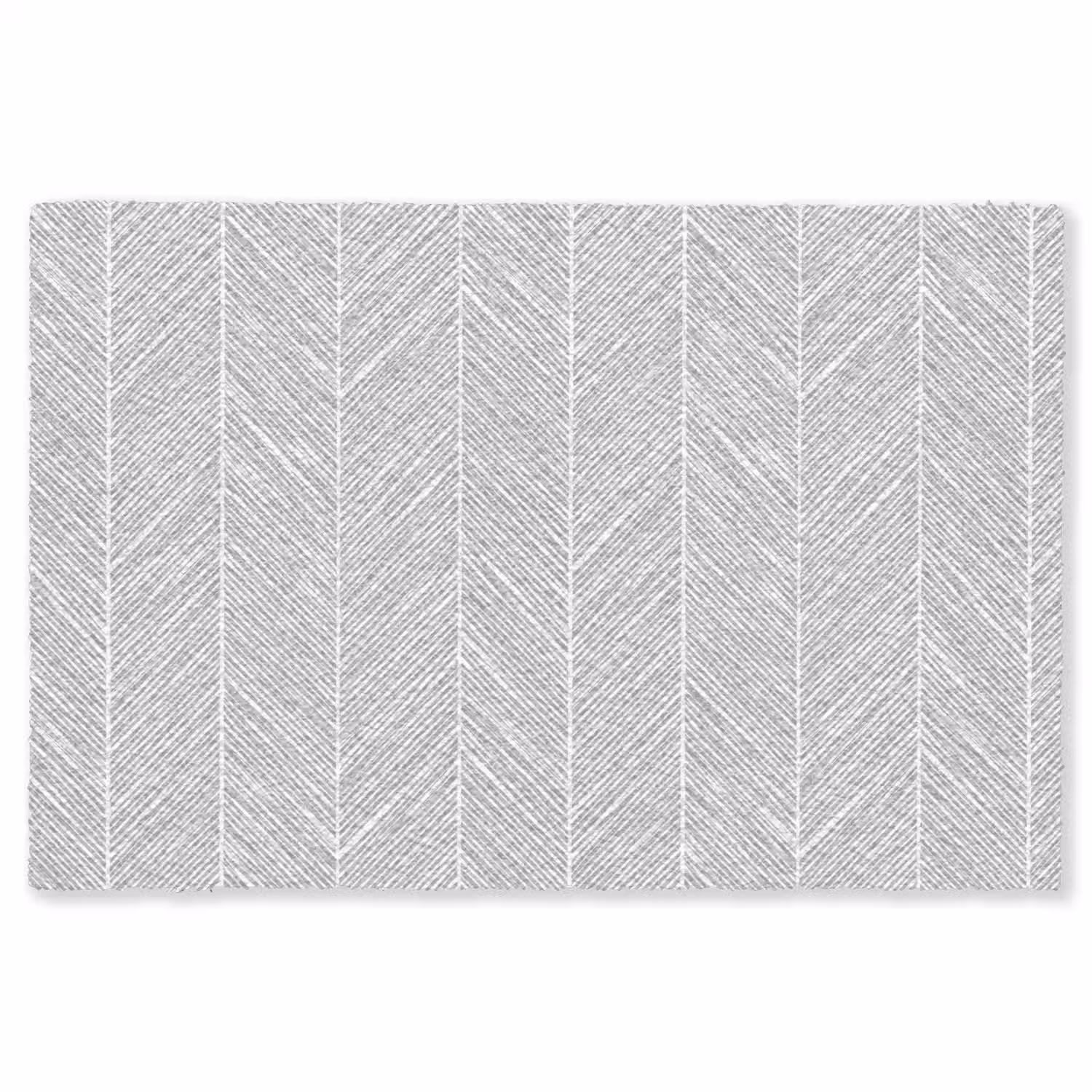 Klassiek - Visgraat - Grijs Vloerkleed Rechthoek klein 1091 -3d
