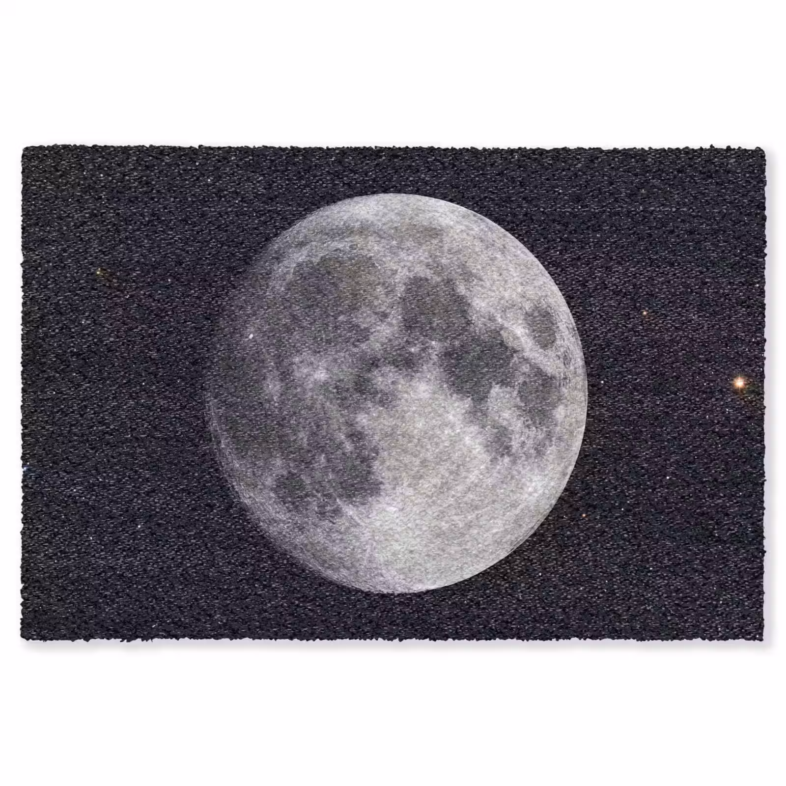 Vloerkleed - Maan - Sterren - Ruimte - Maan - Sterren - Ruimte Vloerkleed Rechthoek klein