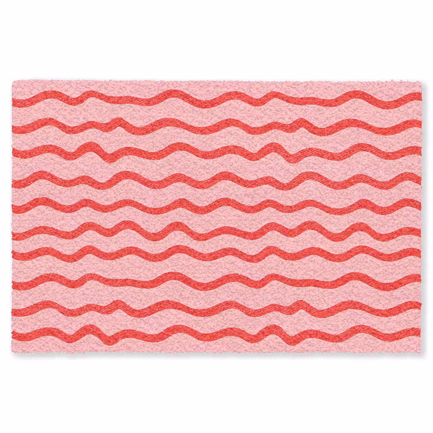Speels - Patroon - Rood Vloerkleed Rechthoek klein 1091 -3d