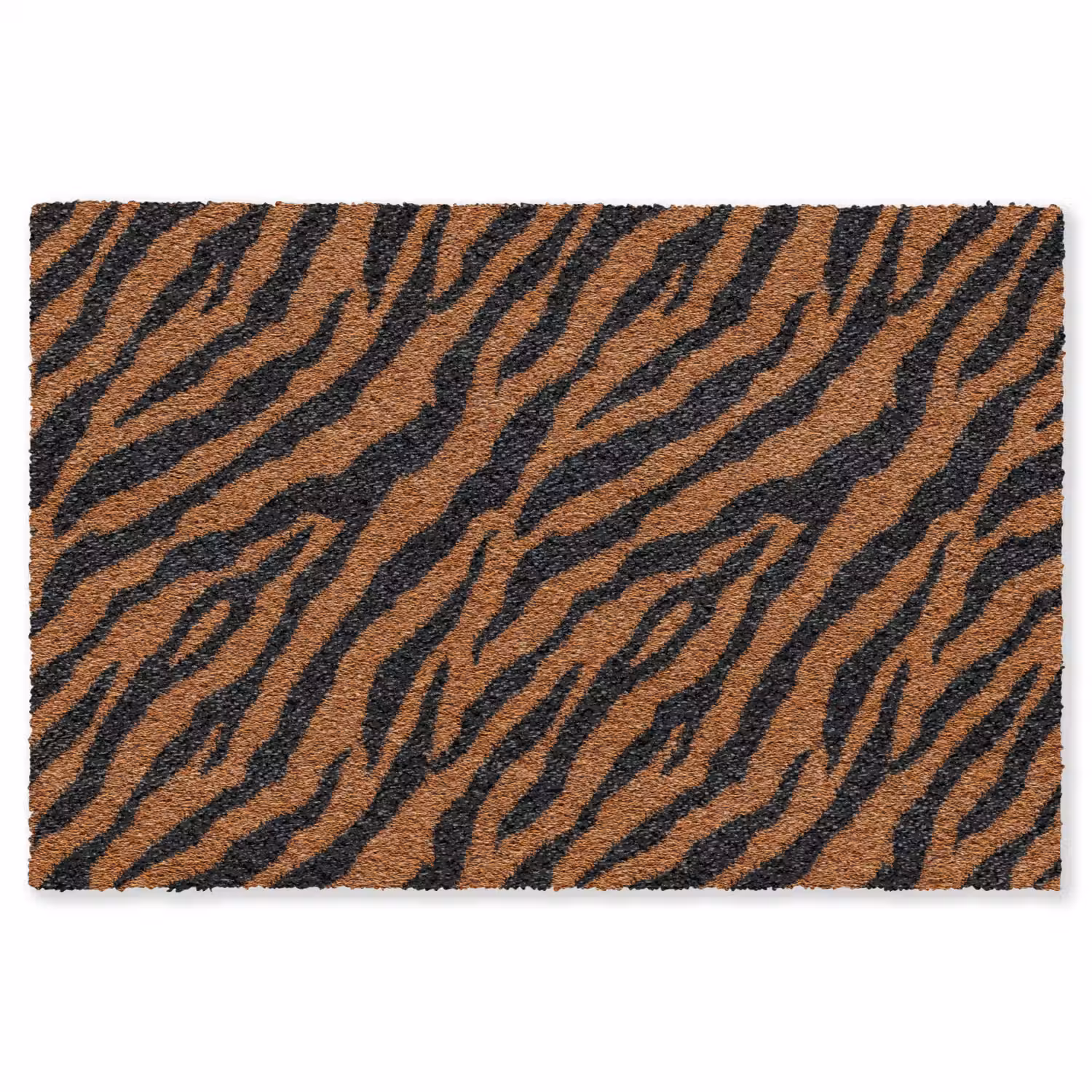 Tijger - Zwart - Vacht Vloerkleed Rechthoek klein 1091 -3d