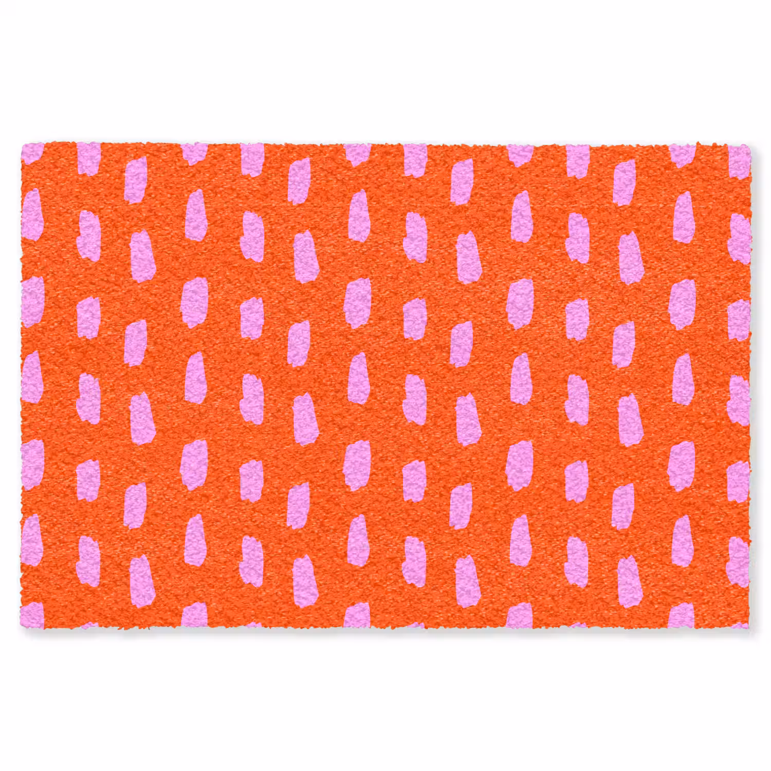 Verf - Roze - Rood Vloerkleed Rechthoek klein 1091 -3d