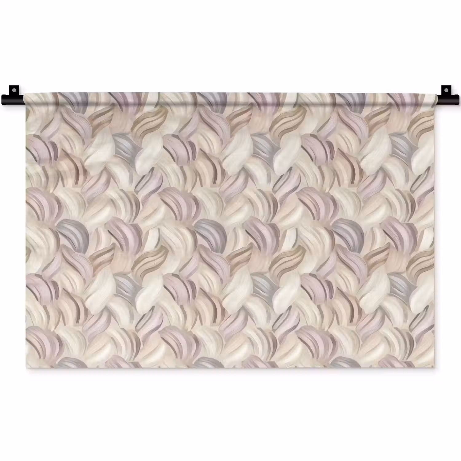Abstract - Golvend - Pastel Wandkleed katoen klein 269 -zz3d