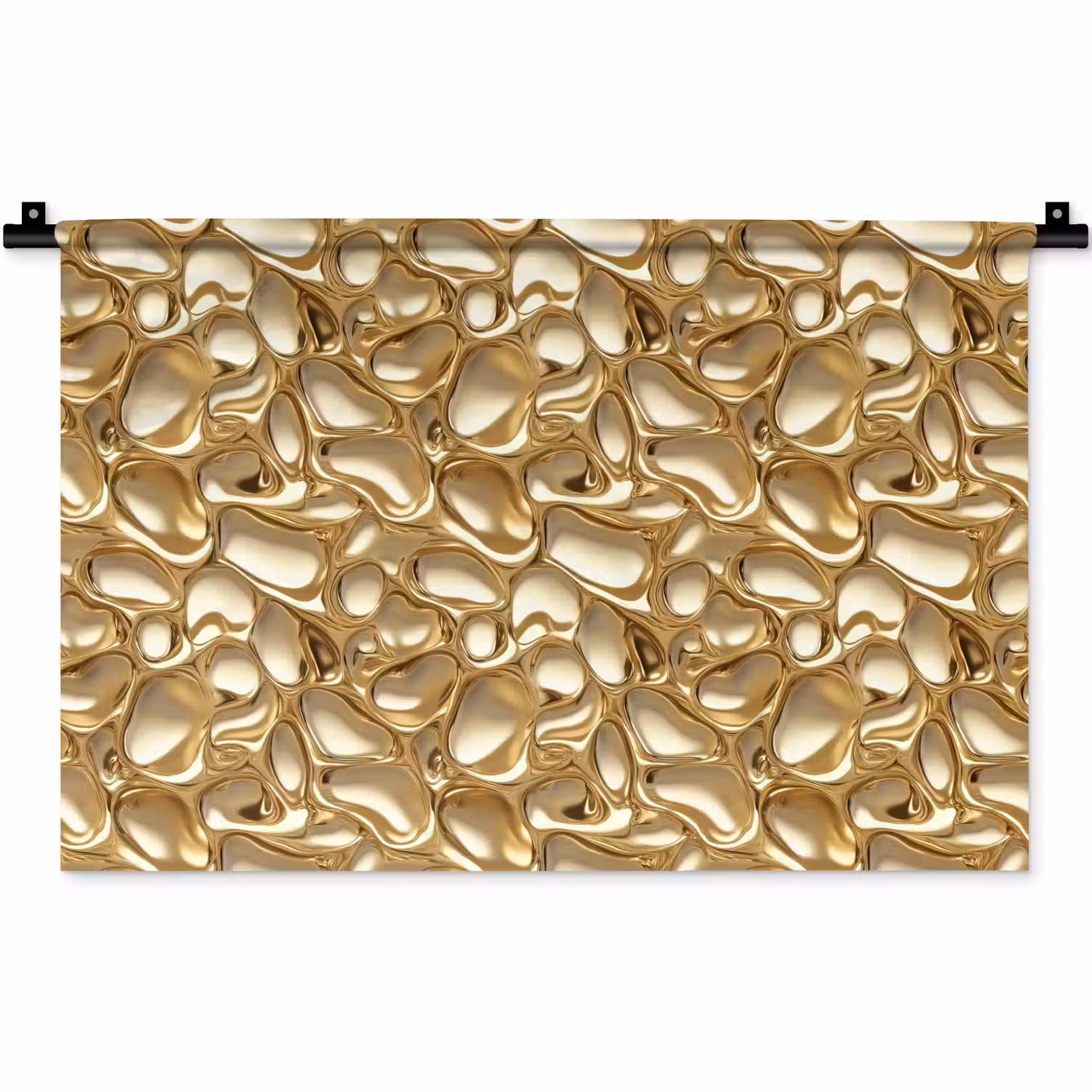 Abstract - Modern - Goud Wandkleed katoen klein 269 -zz3d