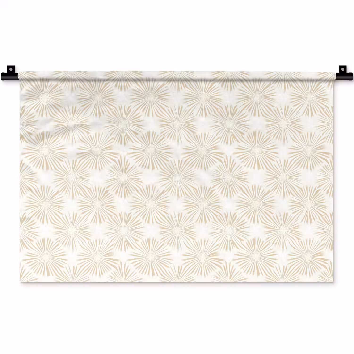 Abstract - Motief - Beige Wandkleed katoen klein 269 -zz3d