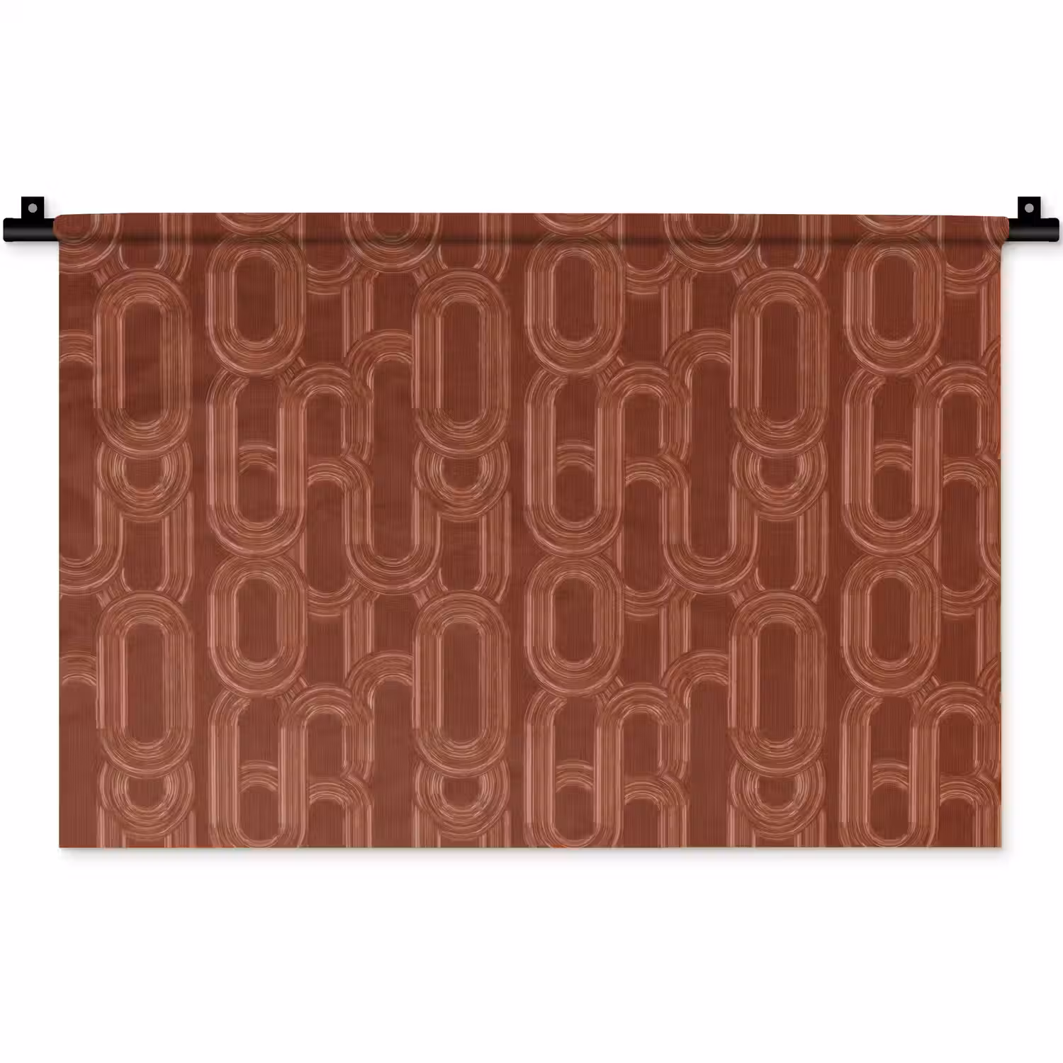 Abstract - Textuur - Bruin Wandkleed katoen klein 269 -zz3d