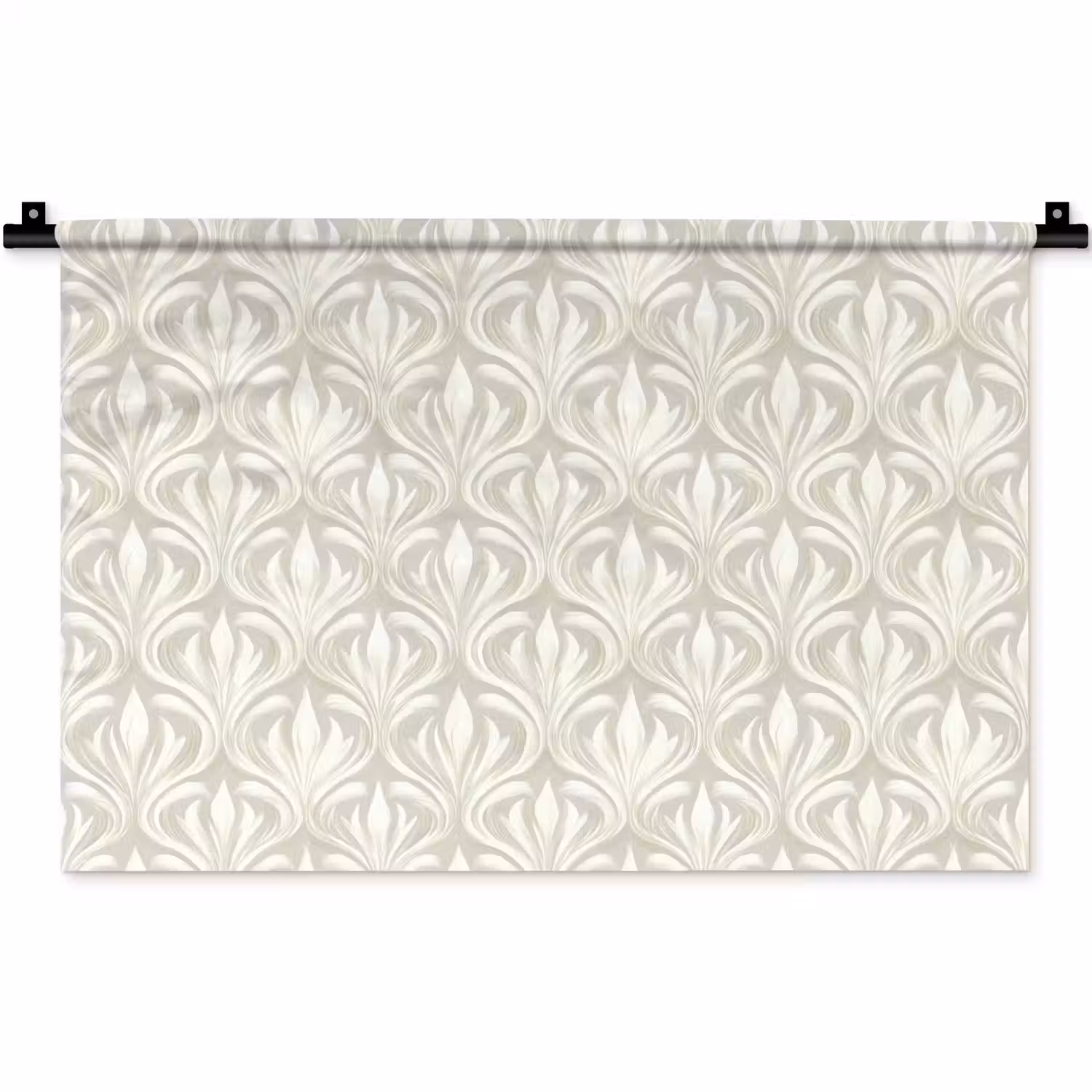 Barok - Patroon - Beige Wandkleed katoen klein 269 -zz3d