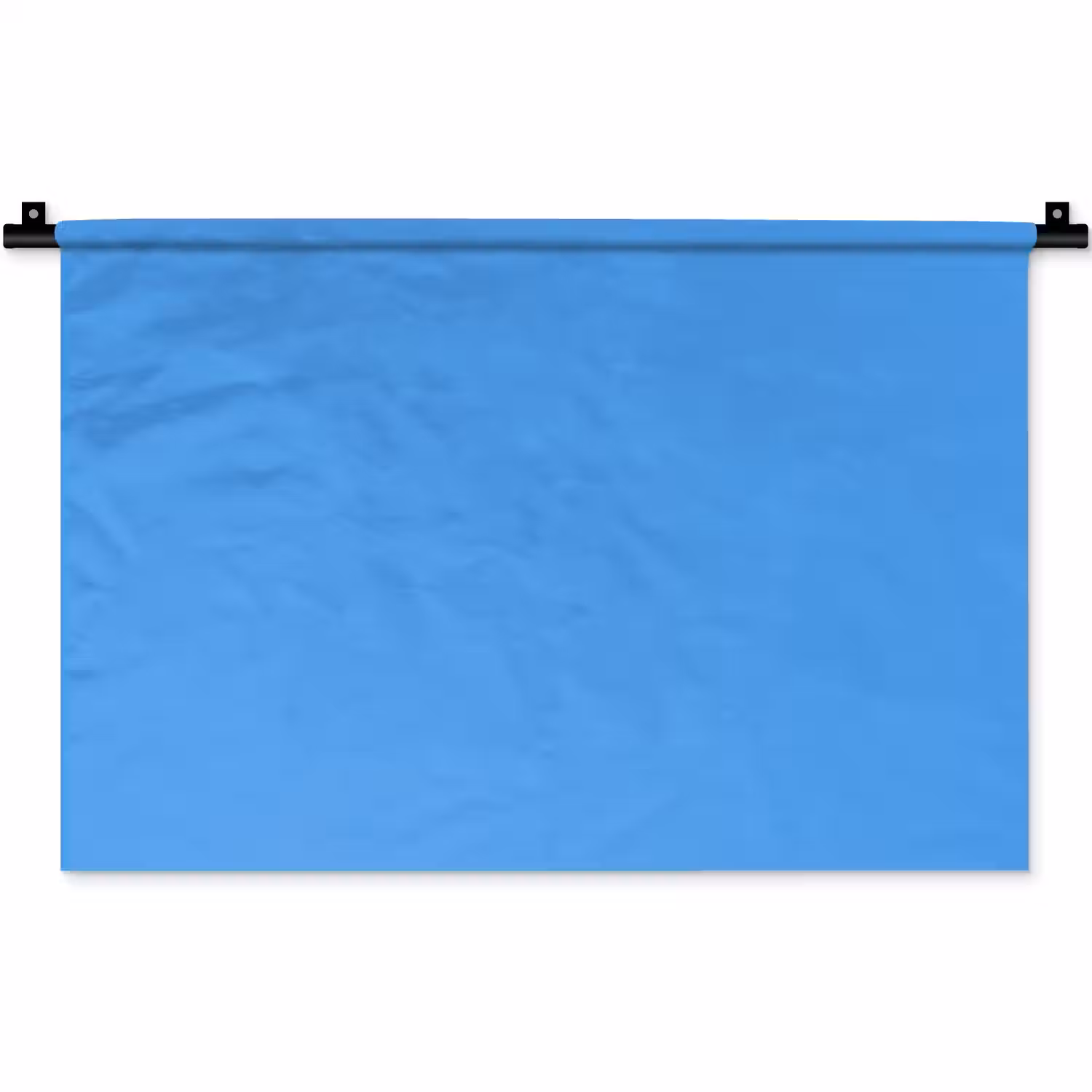 Bright - Azure - Blauw Wandkleed katoen klein 269 -zz3d