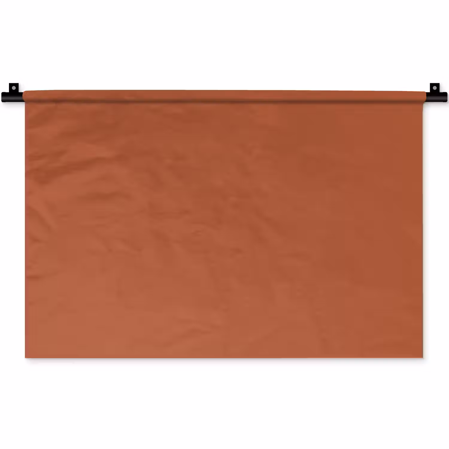Burnt - Sienna - Oranje Wandkleed katoen klein 269 -zz3d