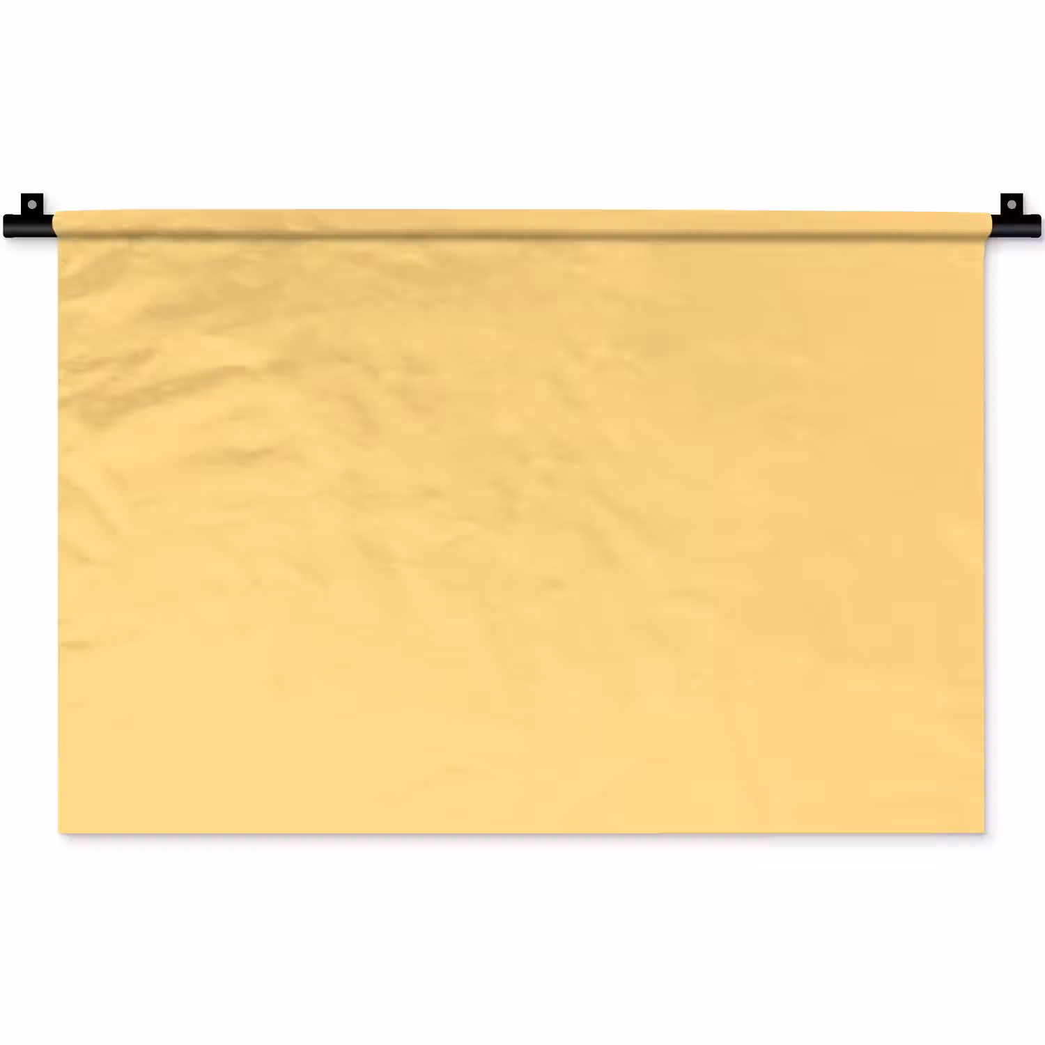 Butter - Geel - Yellow Wandkleed katoen klein 269 -zz3d