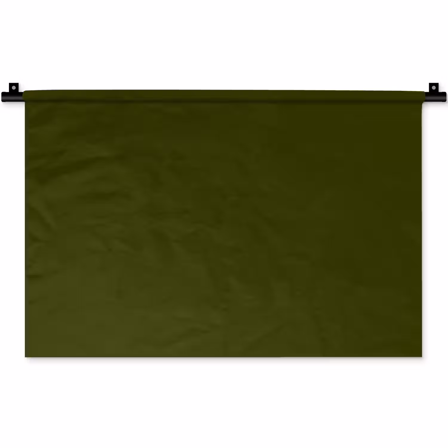 Dark - Olive - Groen Wandkleed katoen klein 269 -zz3d