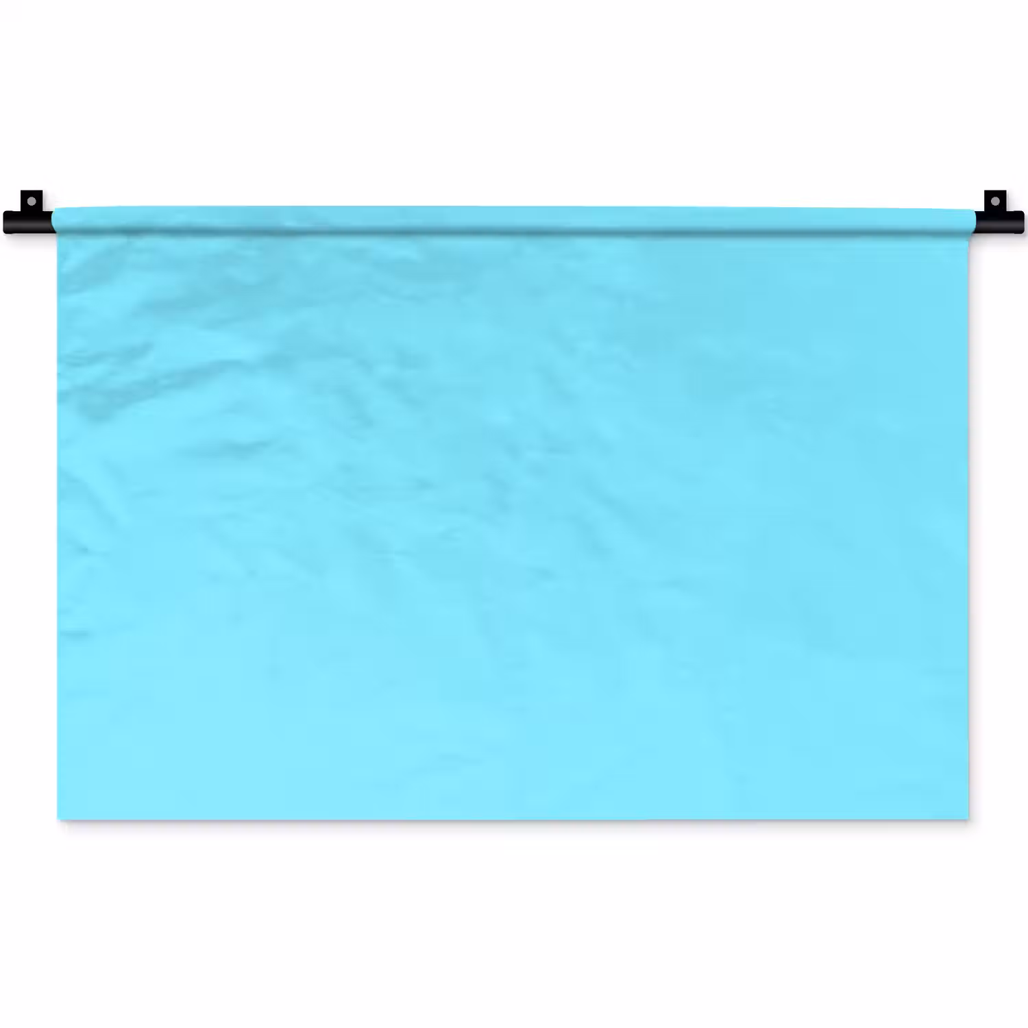 Electric - Cyan - Blauw Wandkleed katoen klein 269 -zz3d