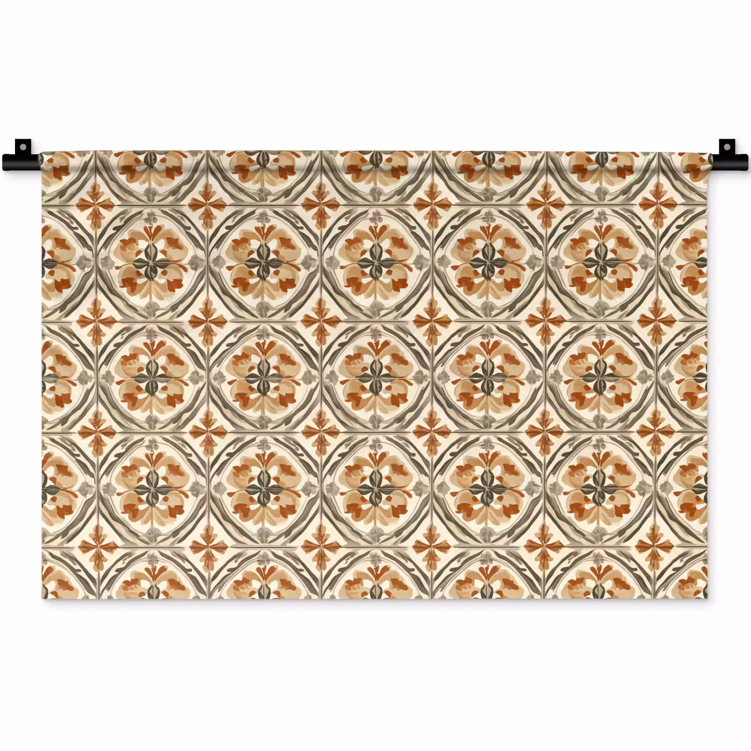 Elegant - Antiek - Kleurrijk Wandkleed katoen klein 269 -zz3d