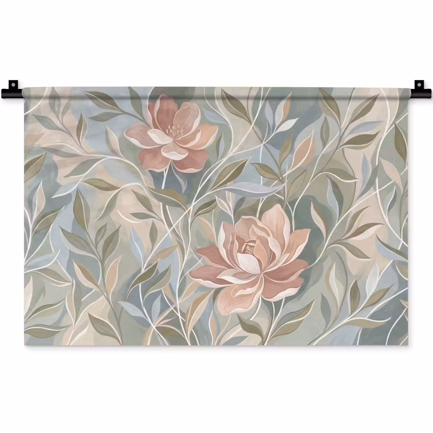 Elegant - Romantiek - Roze Wandkleed katoen klein -zz3d