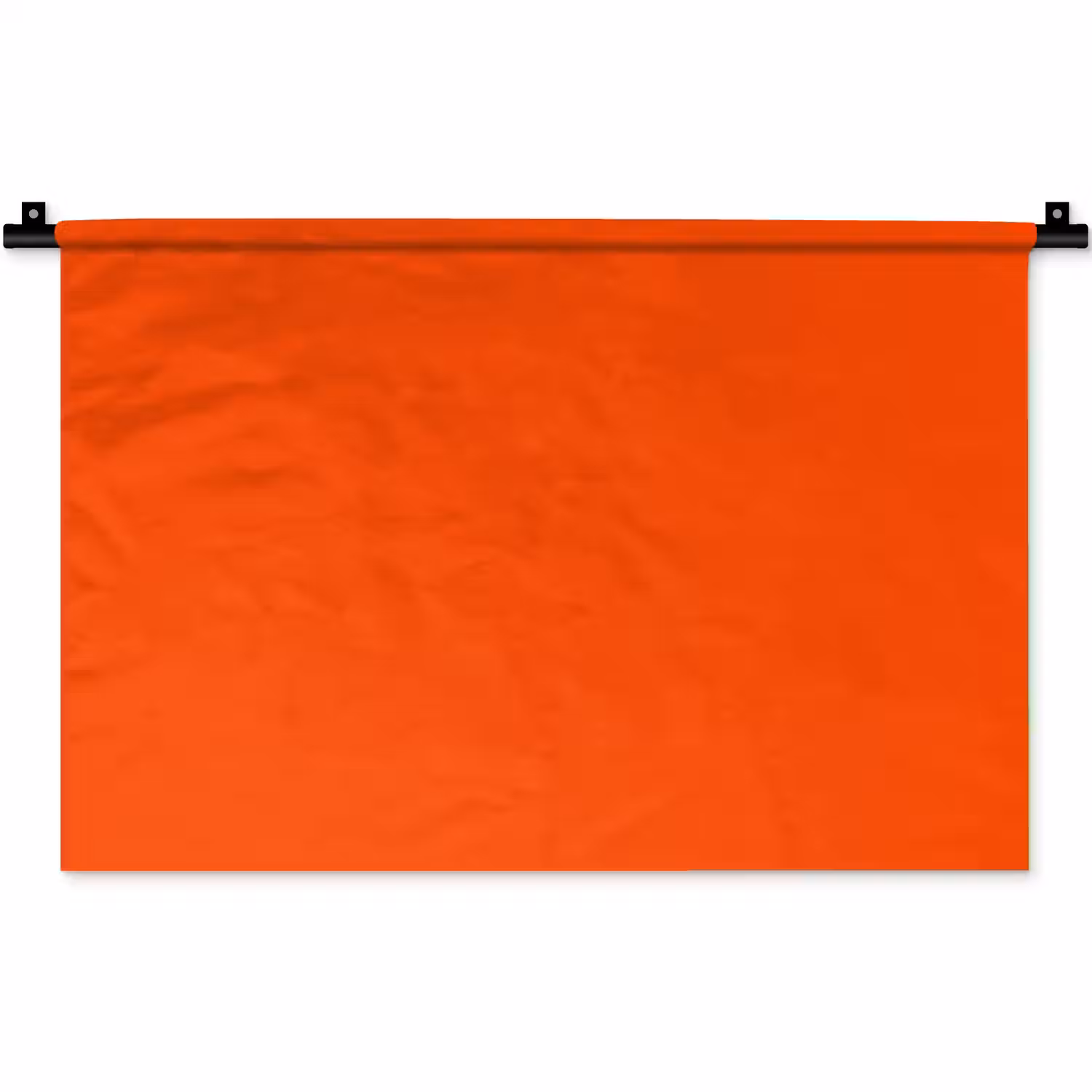 Fiery - Tangerine - Oranje Wandkleed katoen klein 269 -zz3d