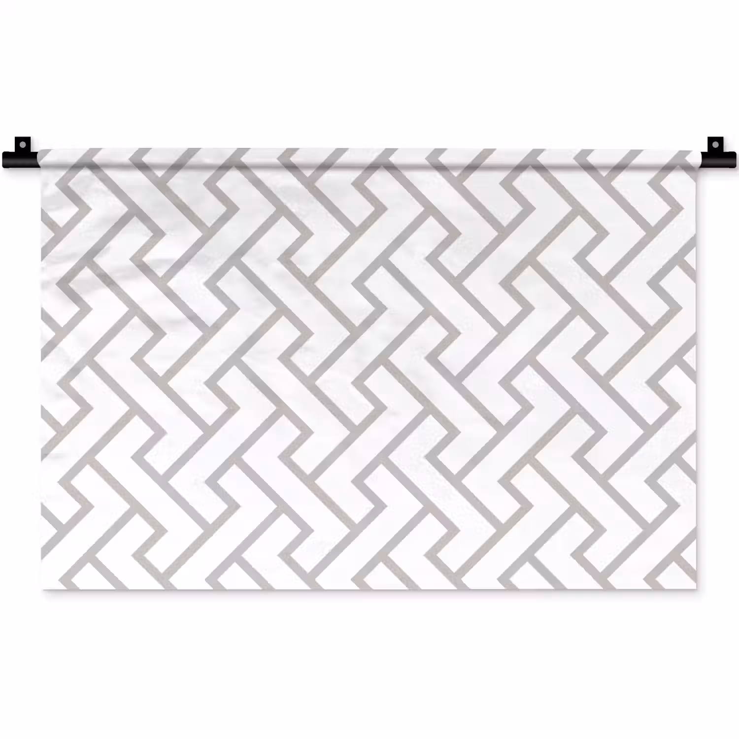 Grafisch - Patroon - Modern - Lijn Wandkleed katoen klein 269 -zz3d