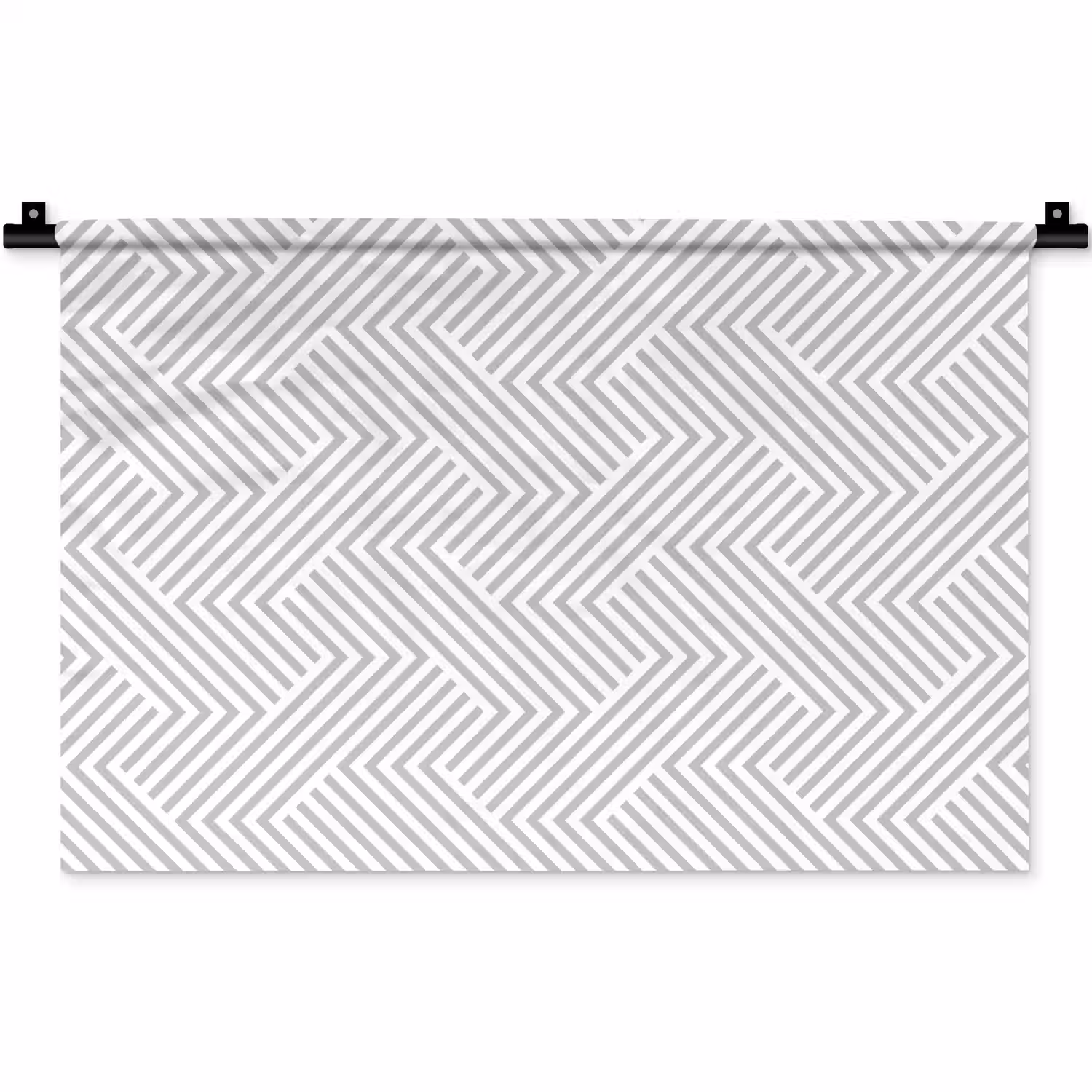Grafisch - Patroon - Modern - Schuin Wandkleed katoen klein 269 -zz3d