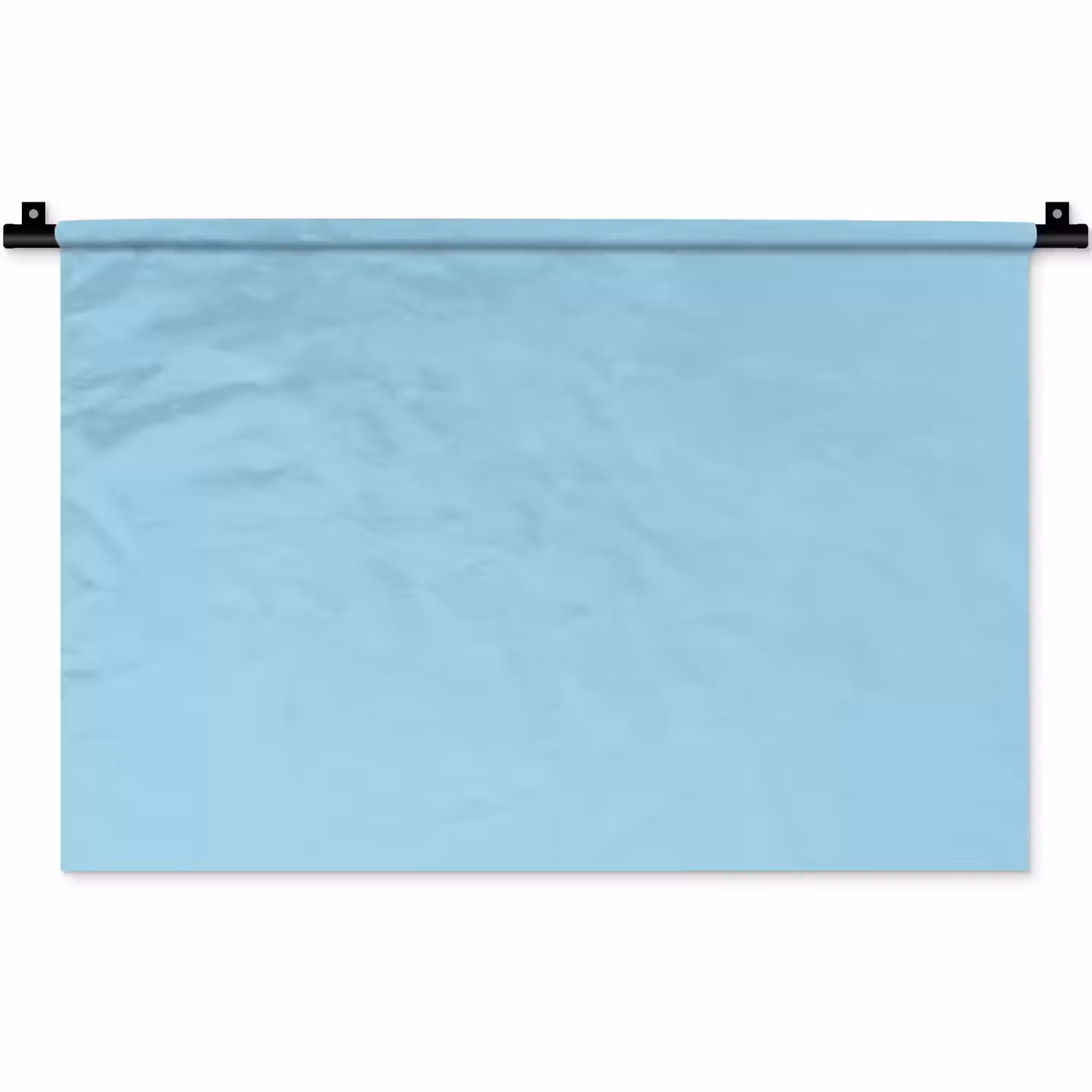 Ice - Blue - Blauw Wandkleed katoen klein 269 -zz3d