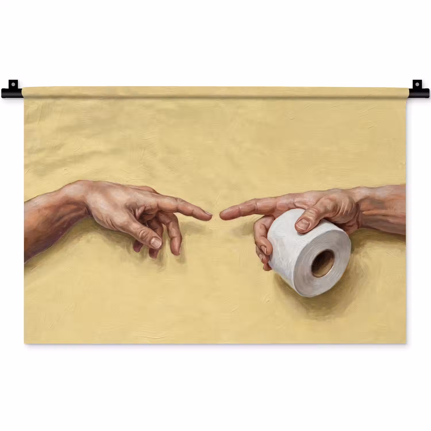 Klassiek - Kunst - Humor Wandkleed katoen klein -zz3d