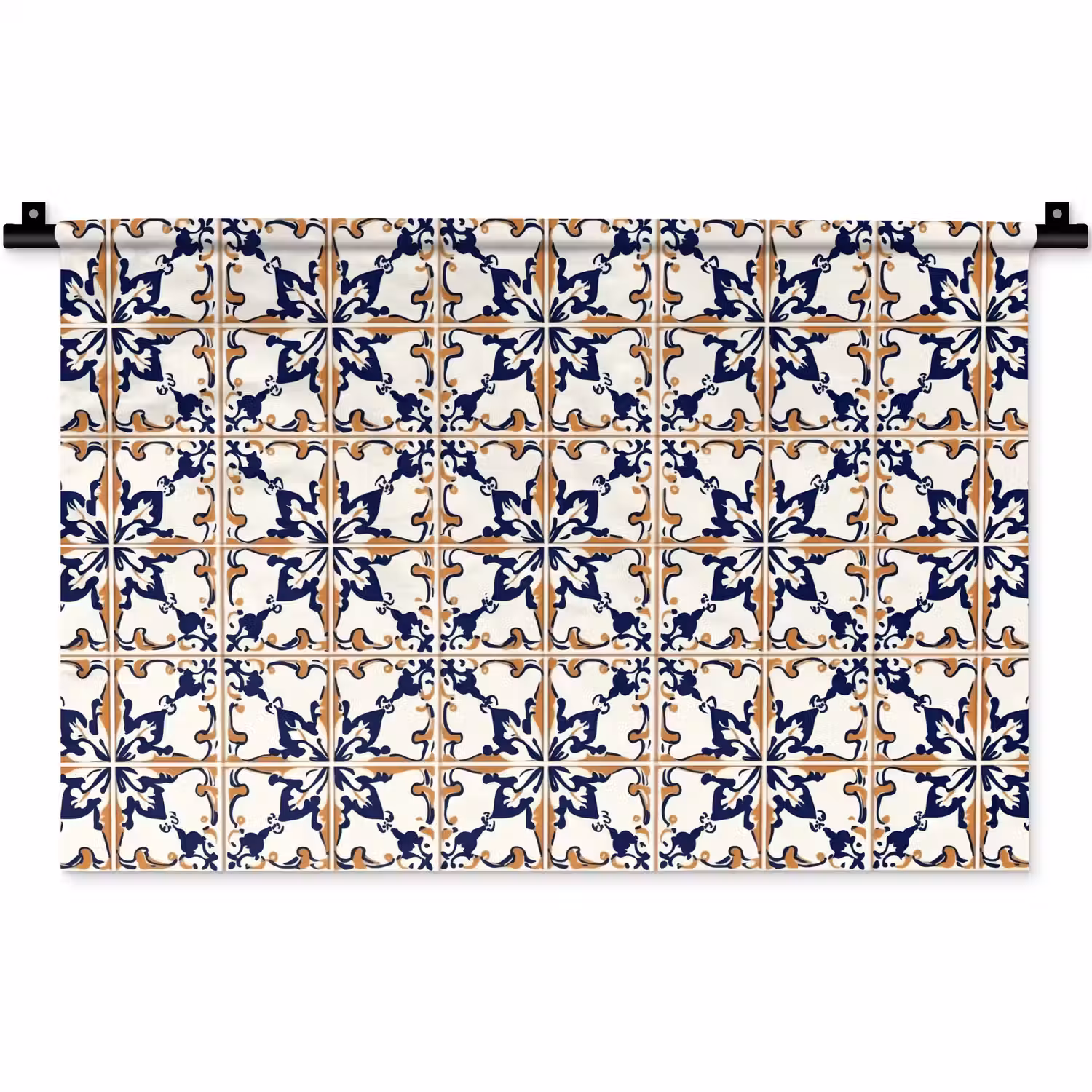 Klassiek - Patroon - Kleurrijk Wandkleed katoen klein 269 -zz3d