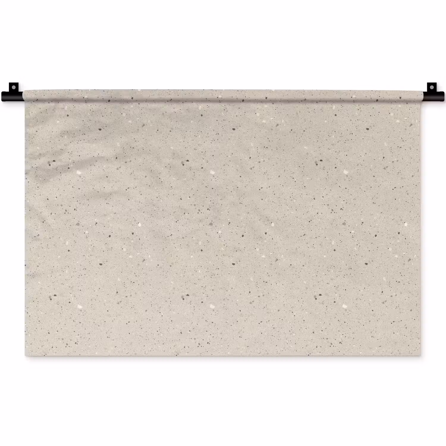 Lichtbeige - Terrazzo - Grijs Wandkleed katoen klein 269 -zz3d
